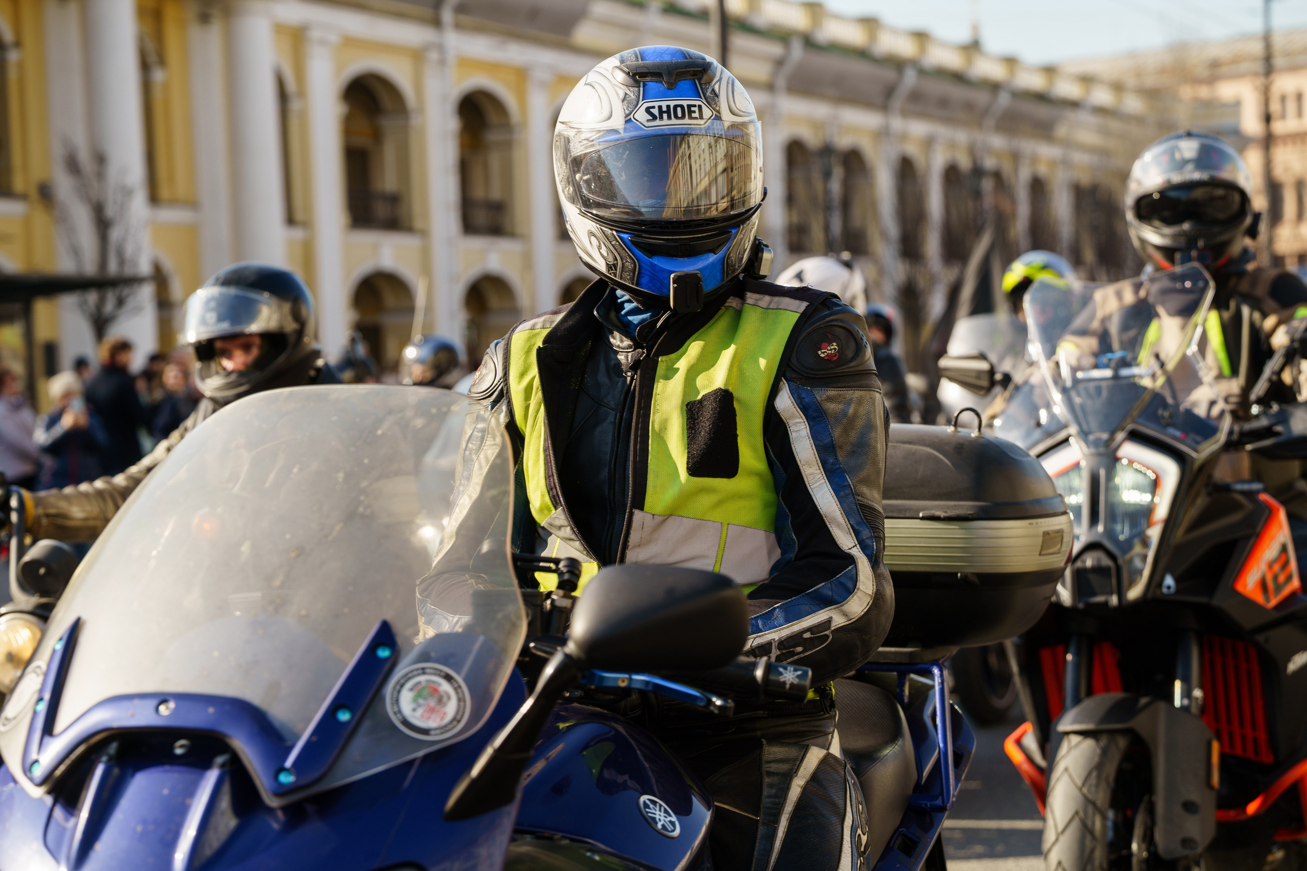 Прохват мотоклуба Norman Riders ч.1. Концертный и репортажный фотограф в Санкт-Петербурге Слава Пахомов