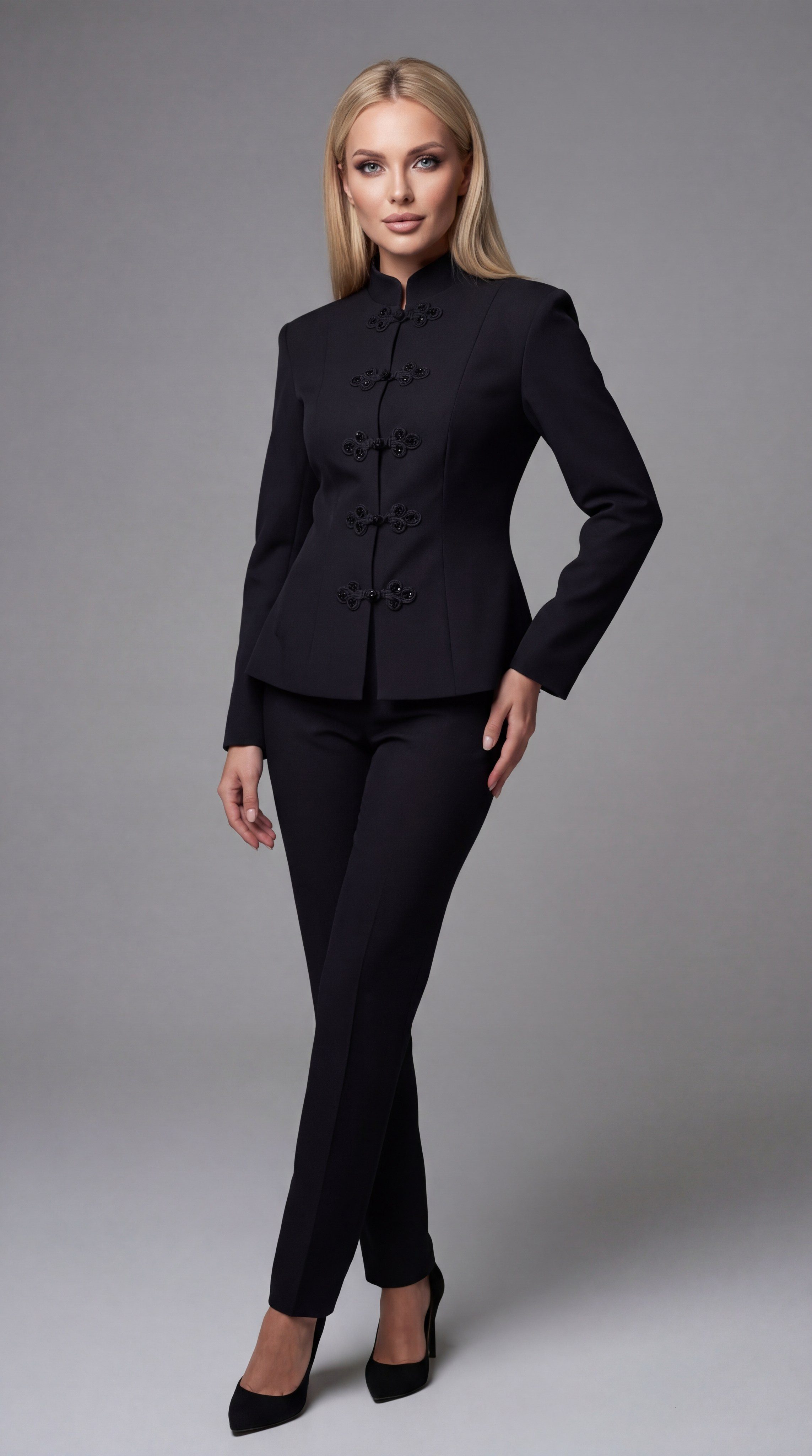 Пиджак приталенный. Размер 44 - 46