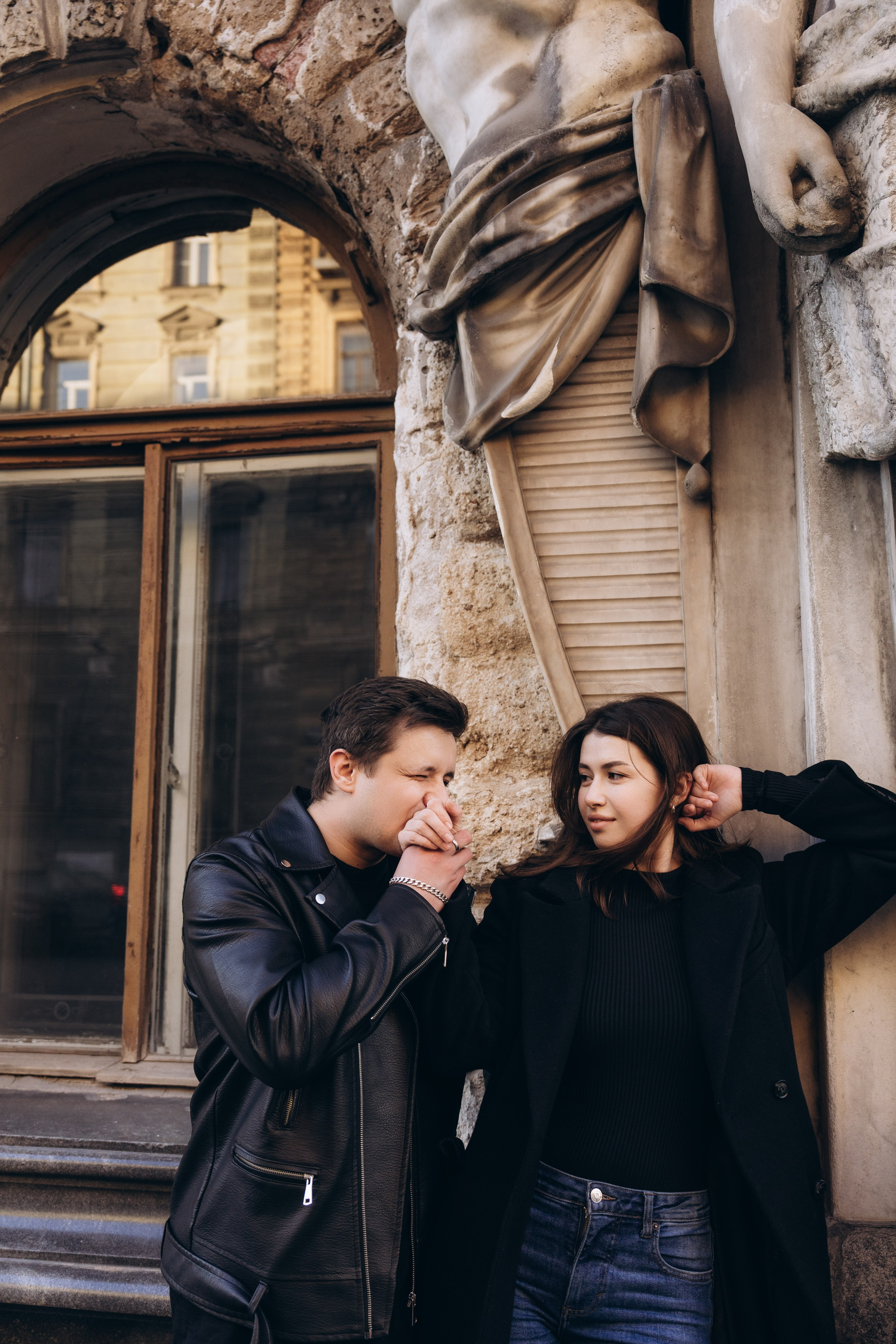 Лавстори прогулка в Санкт-Петербурге. Свадебный фотограф в Москве Анна Полушина