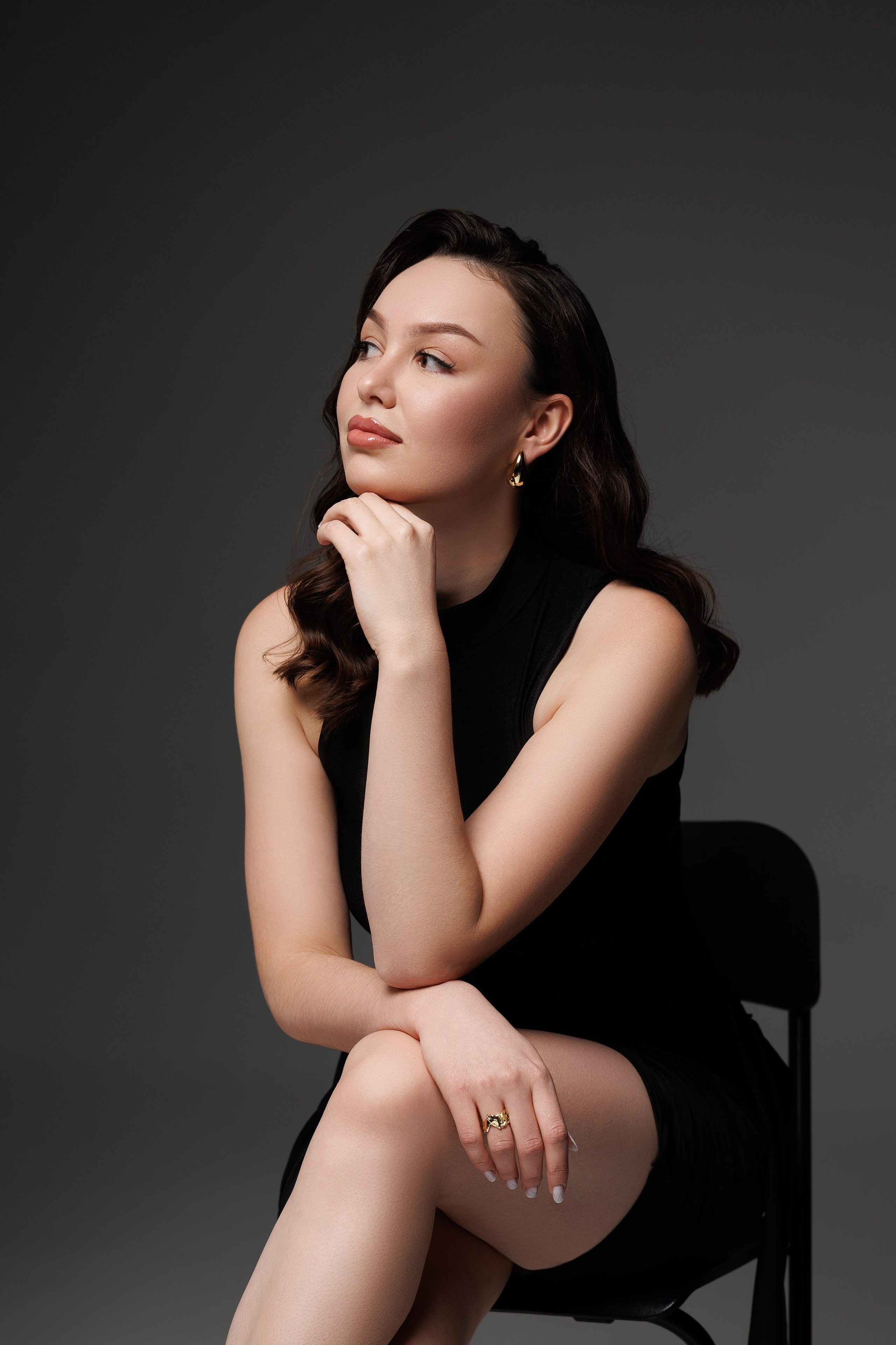 Женский портрет в студии. Фотограф Минск