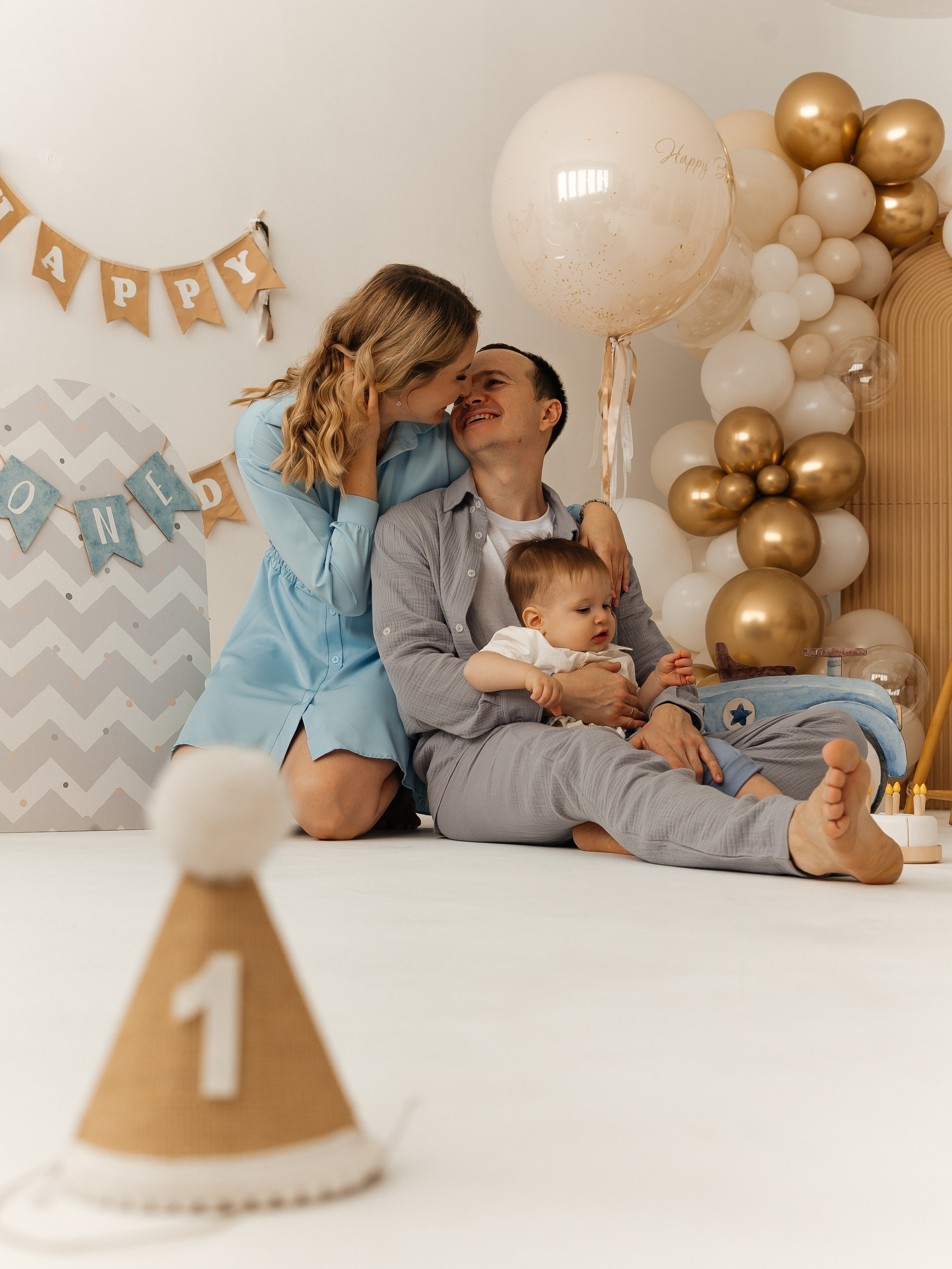 К годику Демьяна — фотостудия «My kitten». Семейный фотограф в Краснодаре Храмова Анна