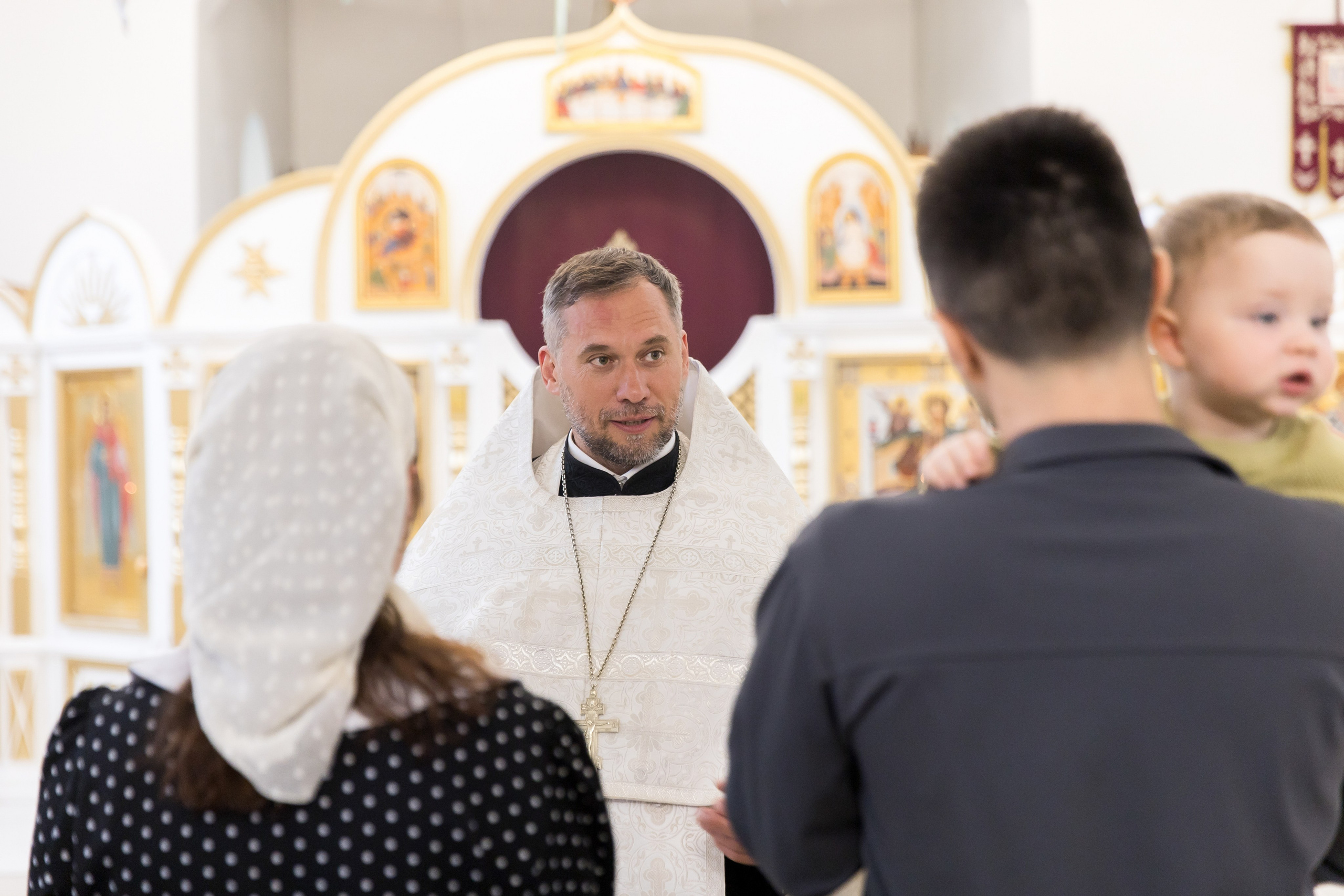 Крещение. Снимаю съемки