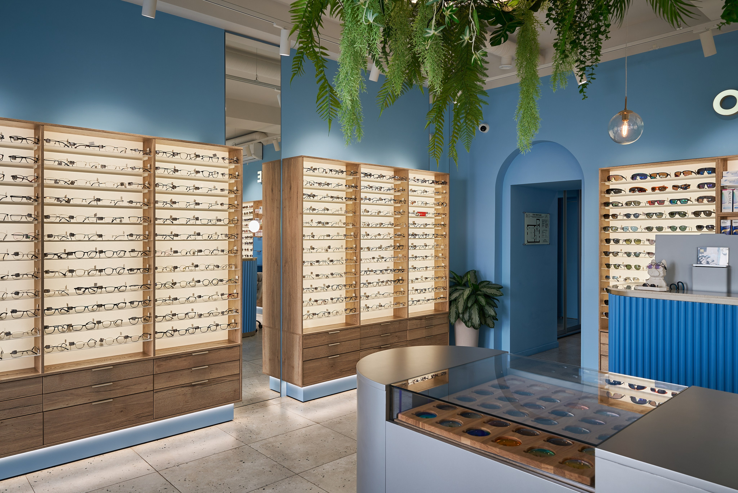 Небесно-голубой и капибара: оптика в Москве (Публикация My Decor). Бояршинов Антон Интерьерный фотограф/видеограф Москва