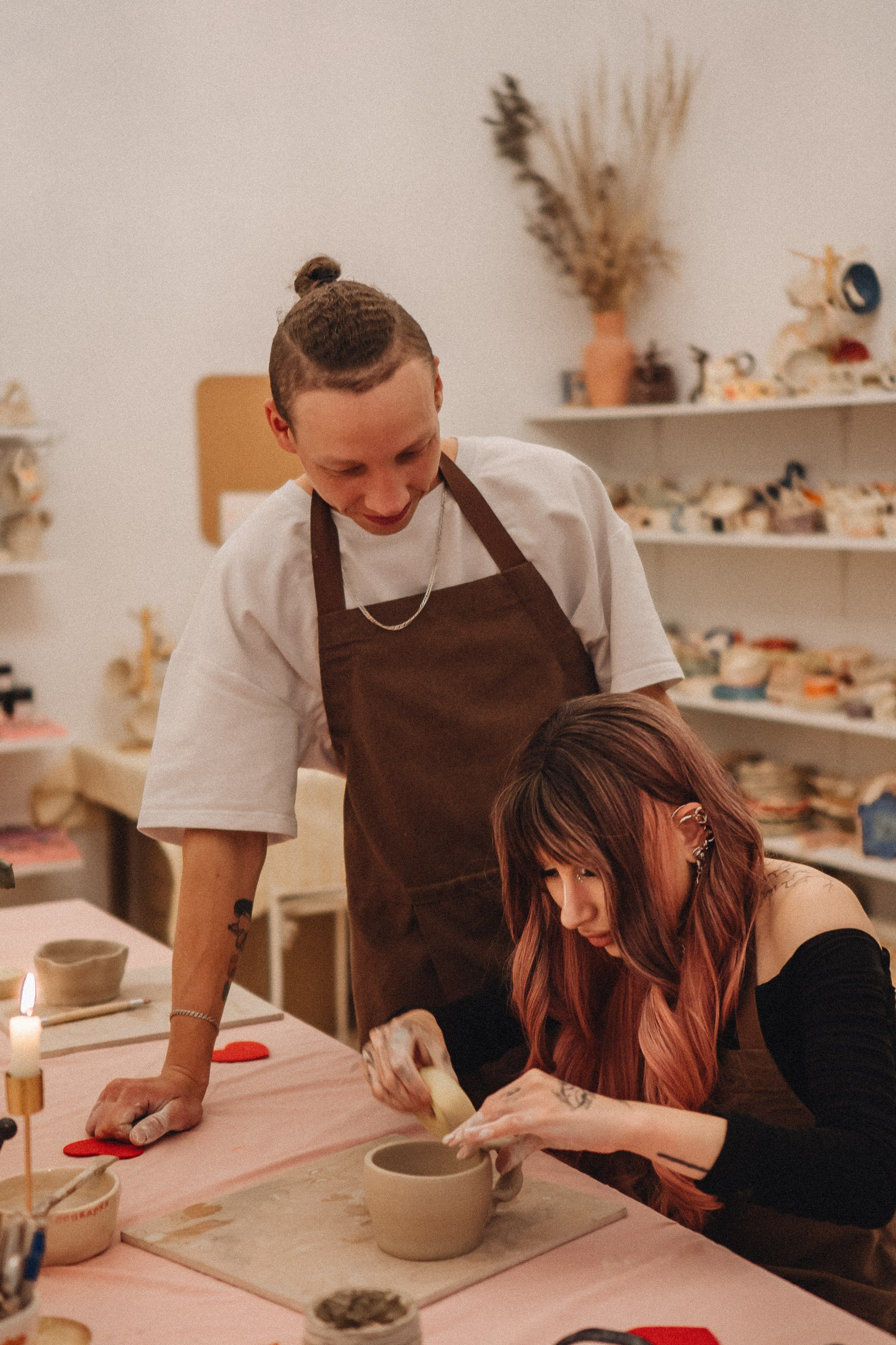 СВИДАНИЕ В ГОНЧАРНОЙ МАСТЕРСКОЙ. Профессиональный фотограф, Санкт-Петербург — Виктория Богомолова
