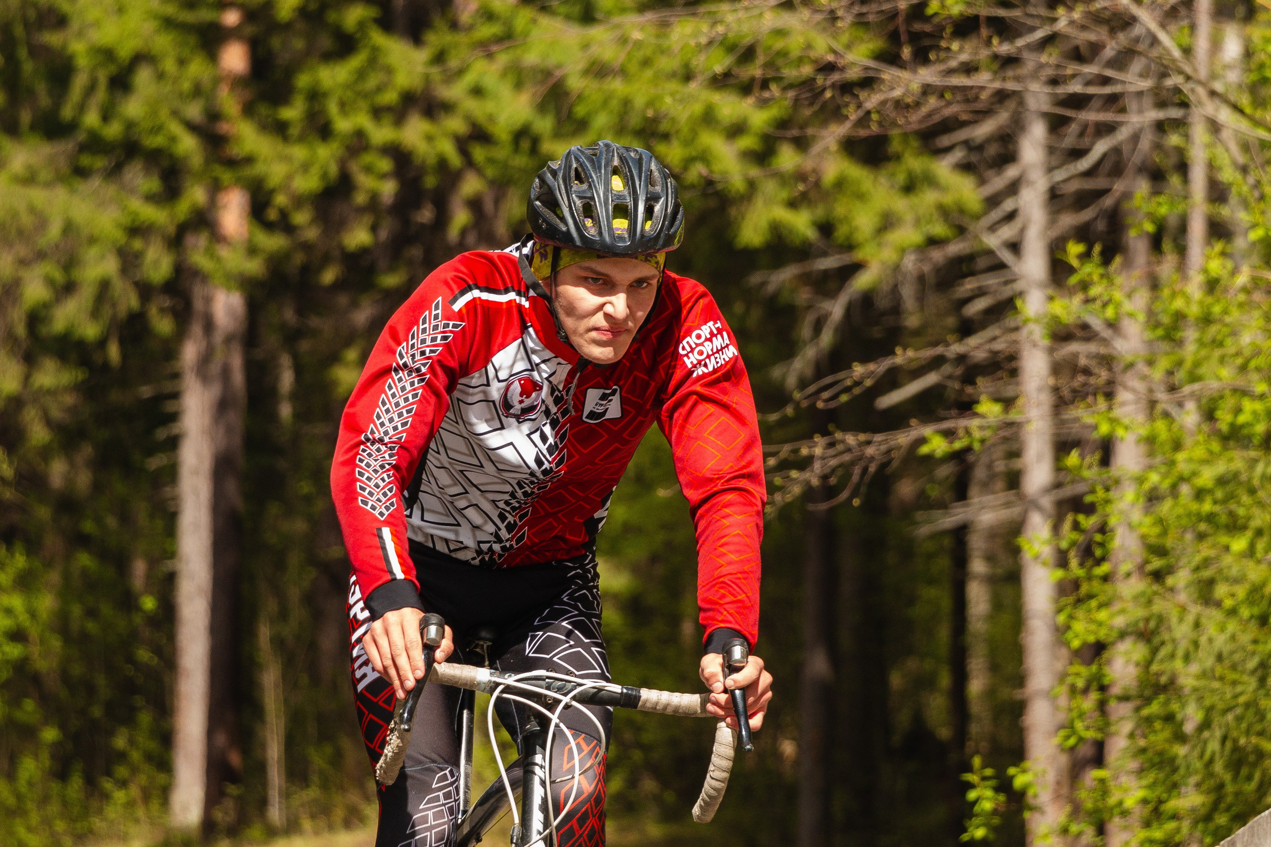 Велогонка на биатлоне. Ижевск 2024. Олег Романов. Мастер фото по спорту