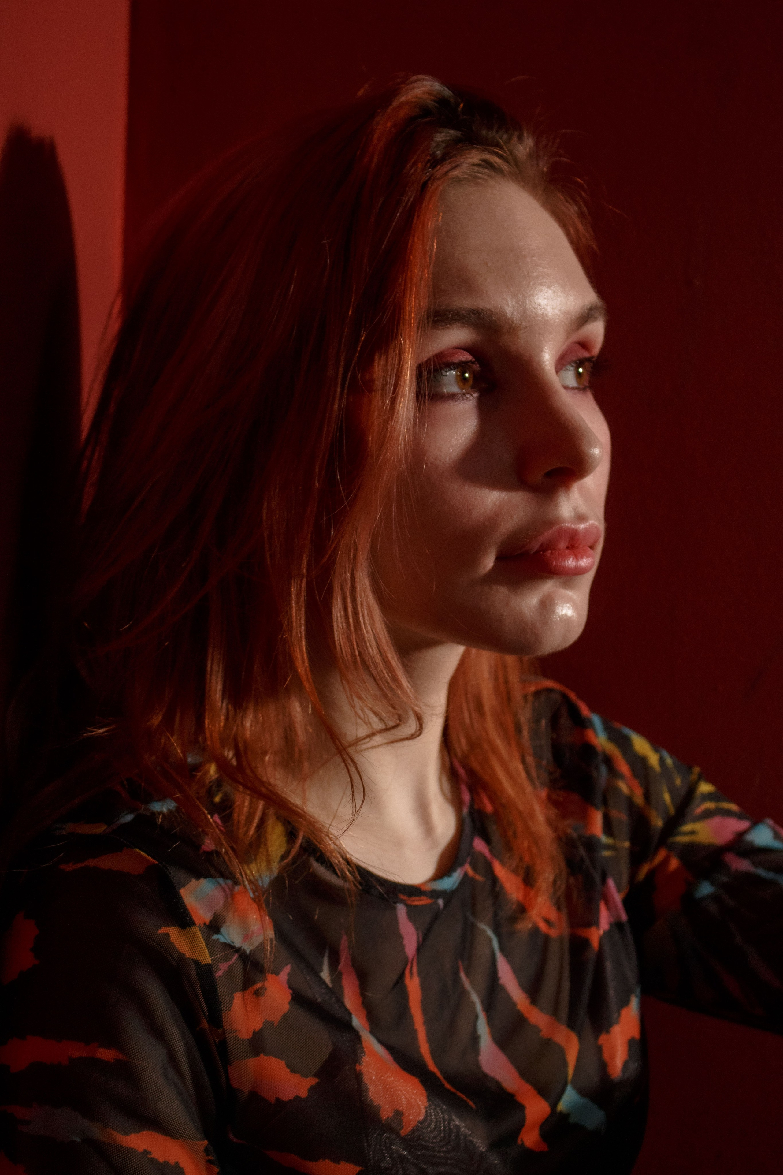 Анастасия в «Blue velvet». Фотограф Екатерина Козловская