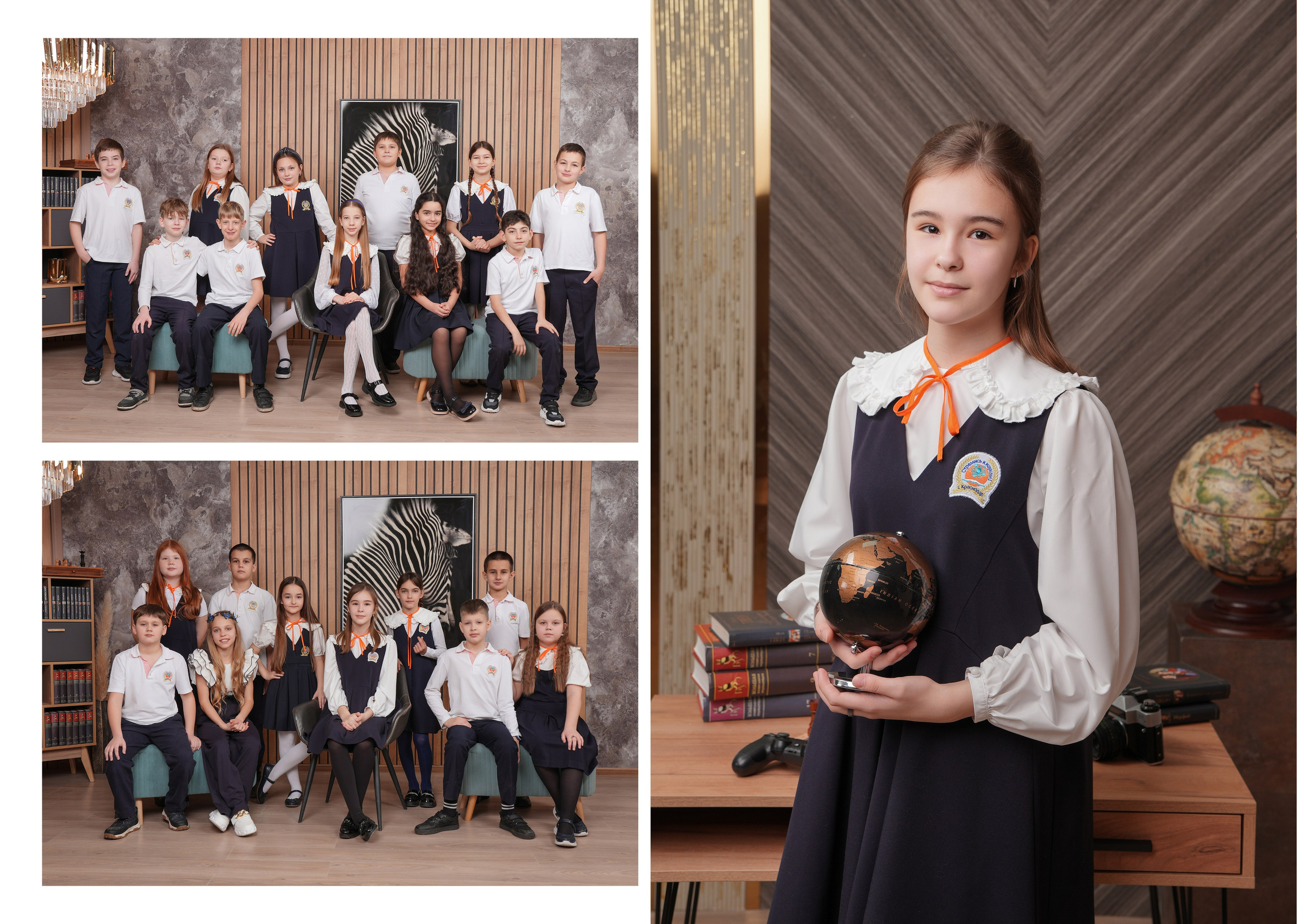 ЛИЦЕЙ 27 4 Б. Красивый выпускной альбом в Краснодаре