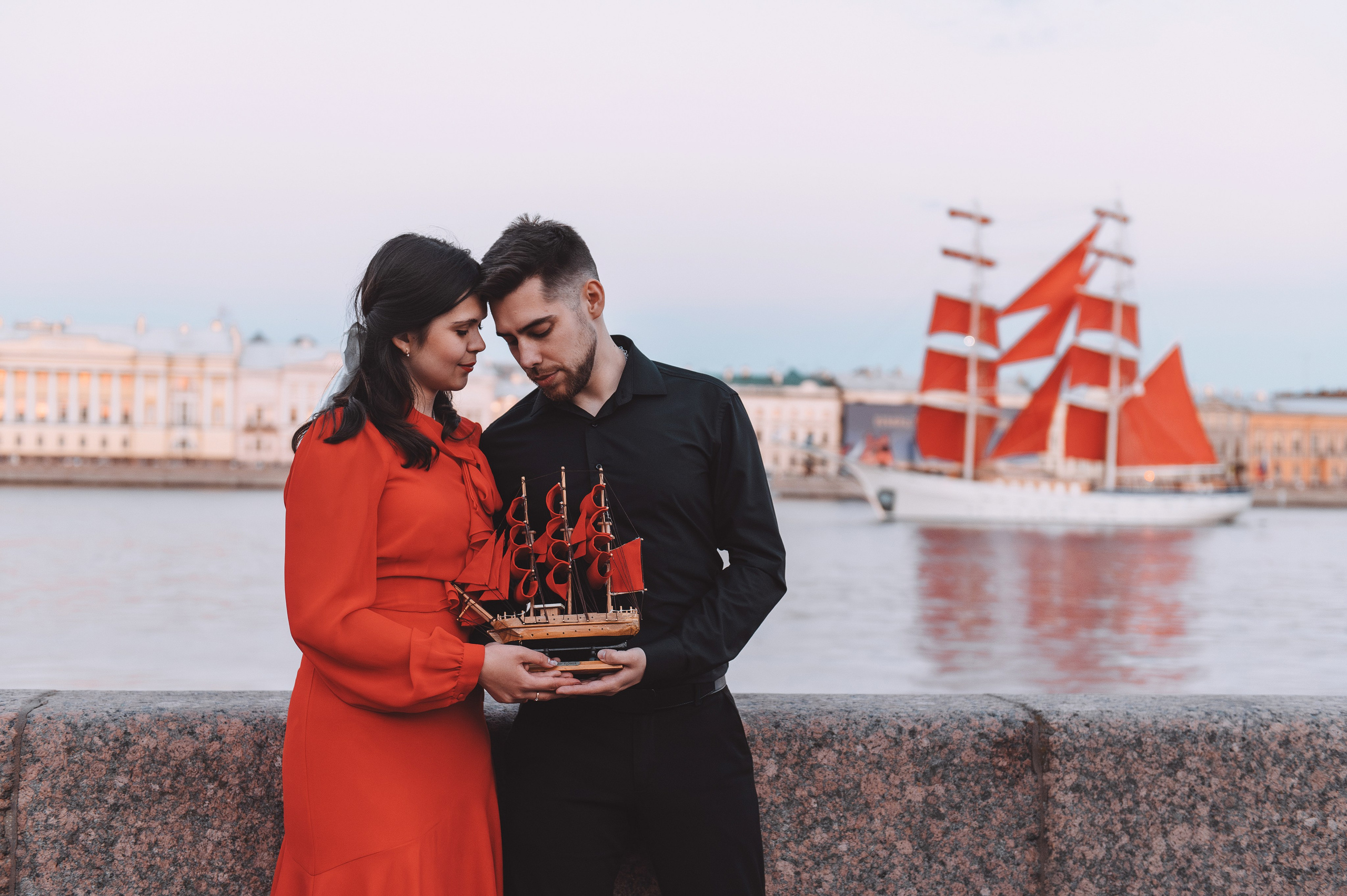 Алые паруса. Карина и Максим. Свадебный и семейный фотограф в Санкт-Петербурге — Мария Черепанова