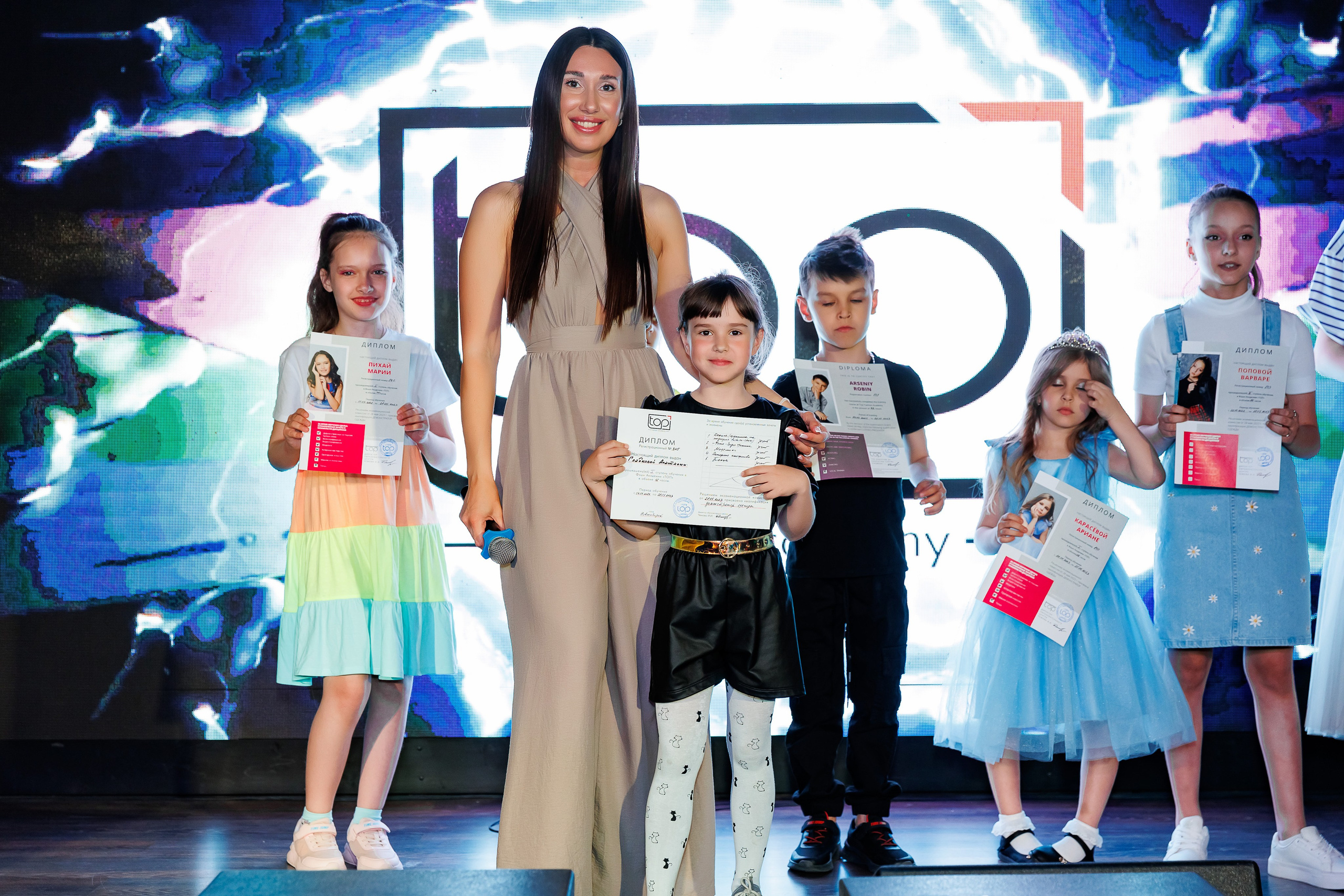 Выпускной модельной школы Top.nsk. Фотограф Новосибирск — Наталья Гресь