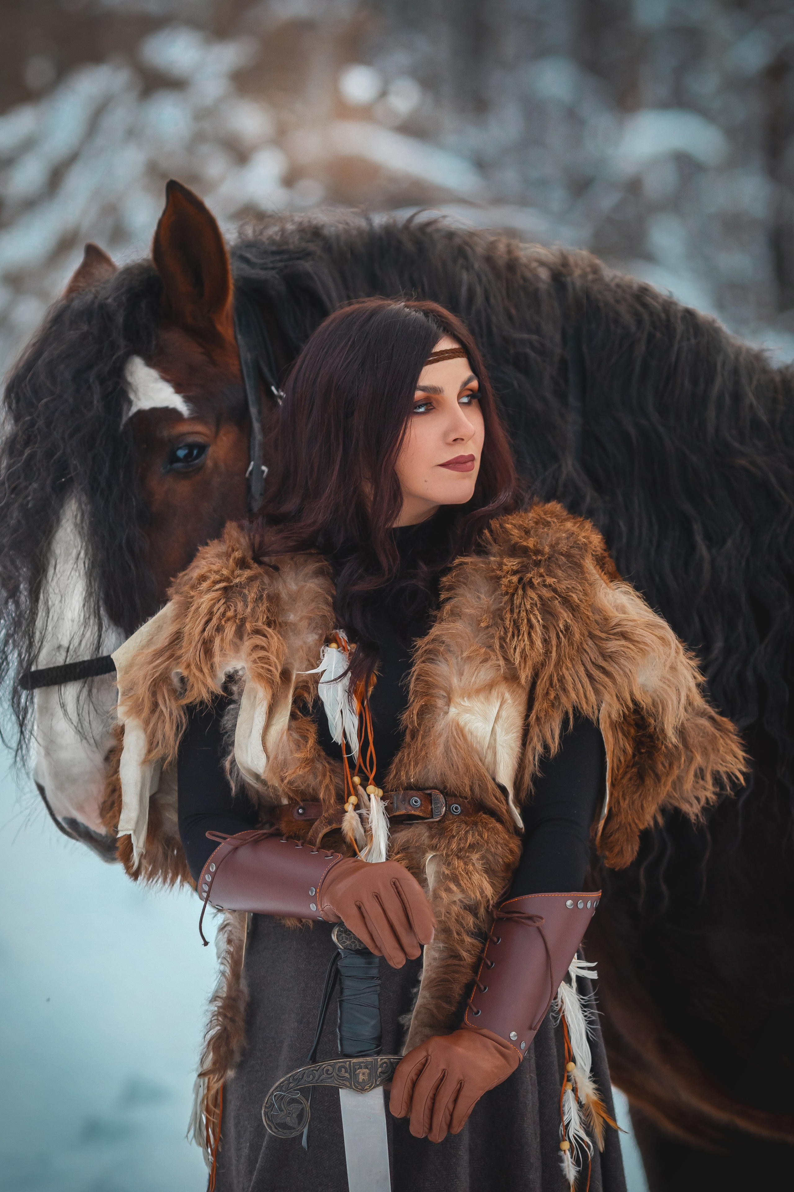 Регина и Малыш. Анна Молчанова конный фотограф в Тюмени | фотосессии с лошадьми Тюмень
