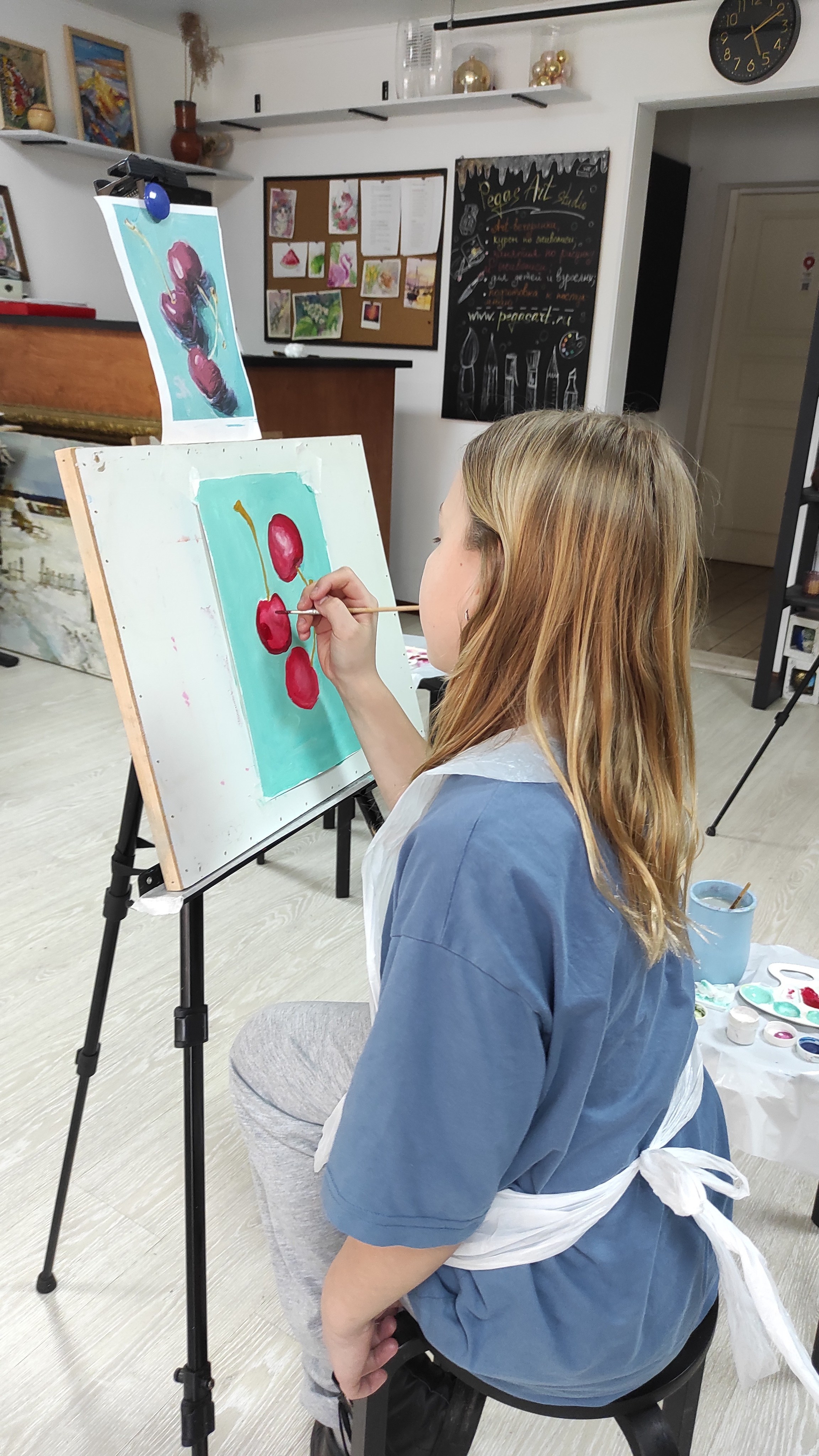 Подростки и дети постарше. Арт-вечеринки и мастер-классы в Москве для взрослых и детей