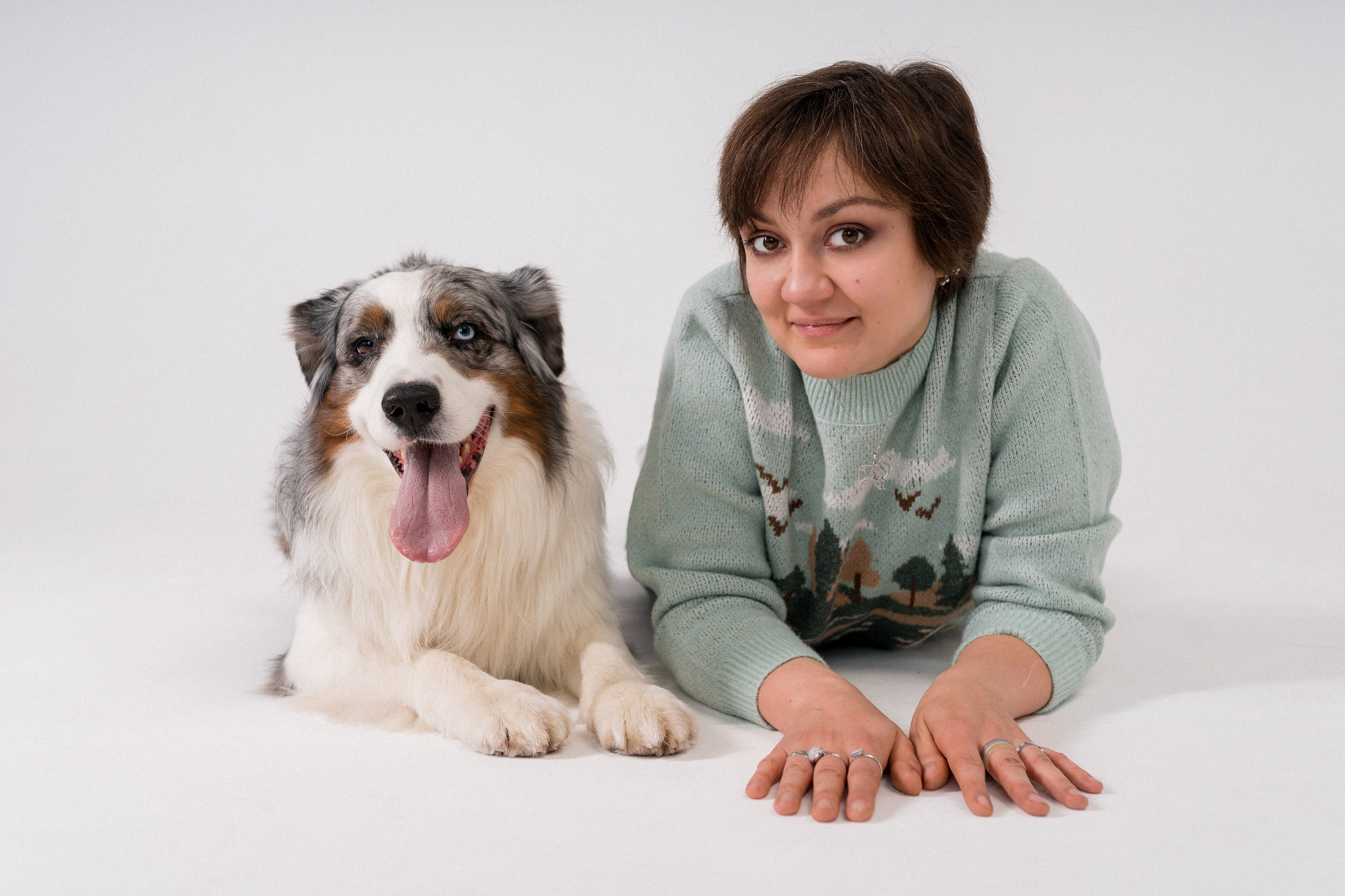 Новогоднее студия. Свадебный фотограф в Москве Анна Полушина