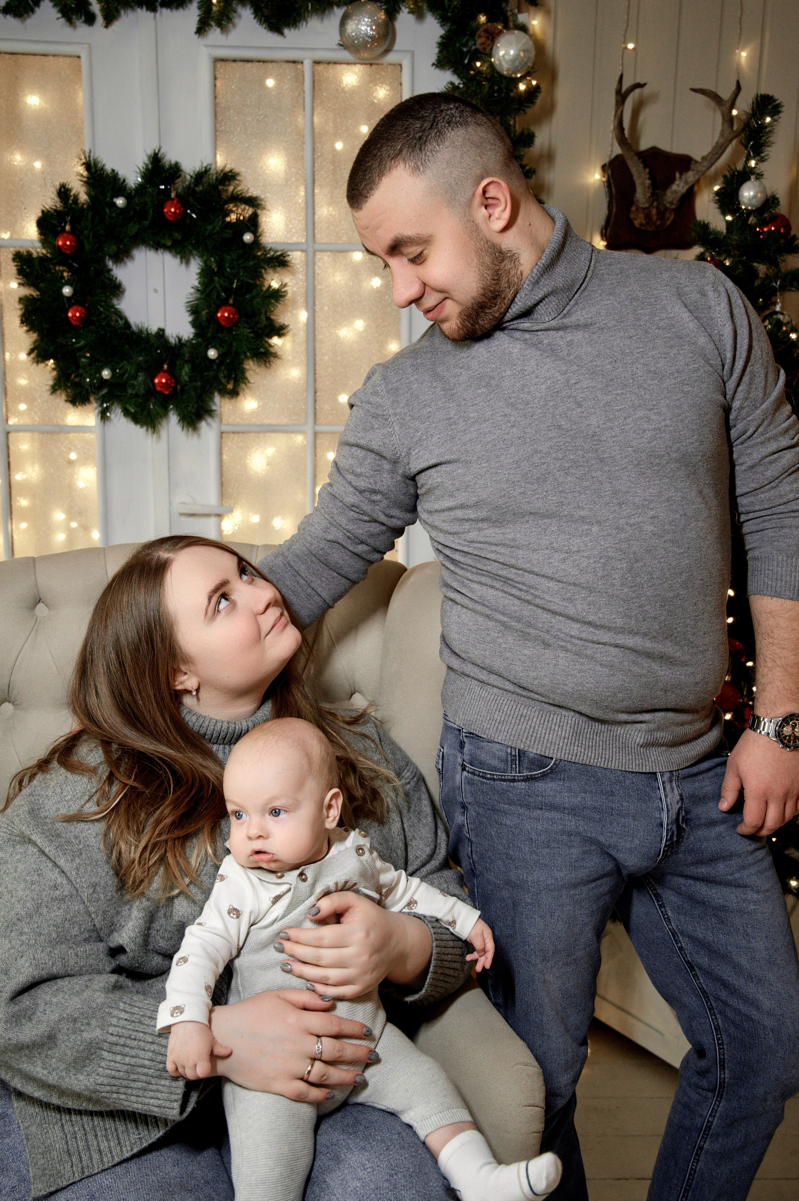 Семейная новогодняя фотосессия г Новокзнецк