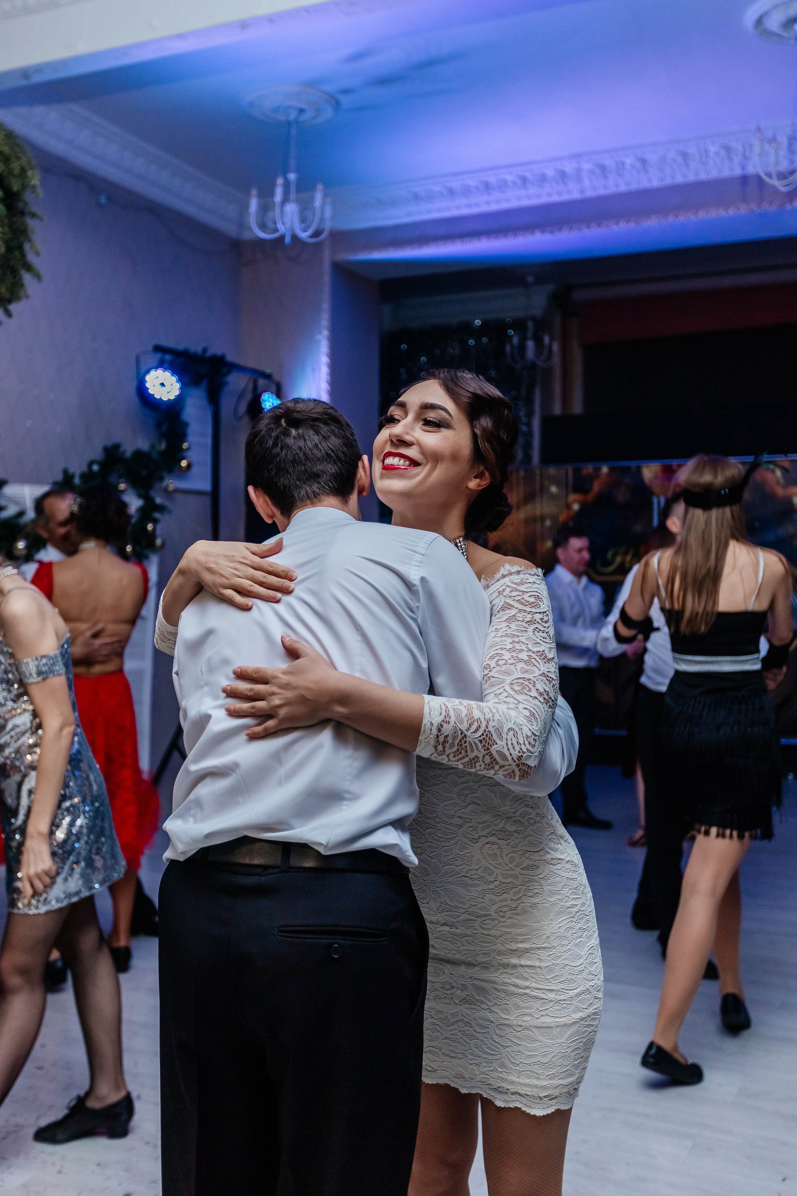 Новогодняя танцевальная хастл-вечеринка в стиле Гетсби. Фотограф Краснодар Марго Хелбен