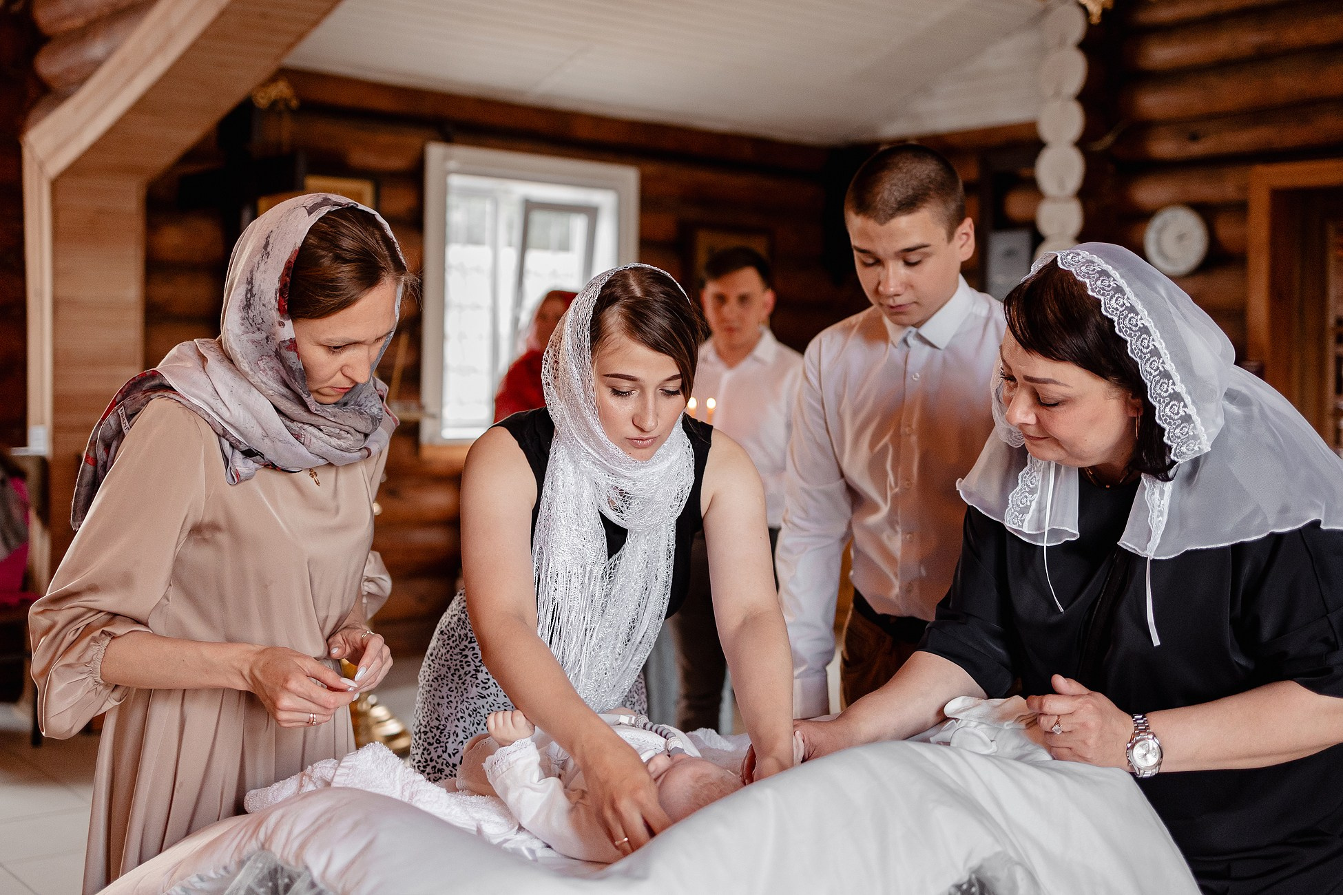 Крещение в Церкви Дмитрия Донского. Семейный фотограф в Пензе Мария Левина