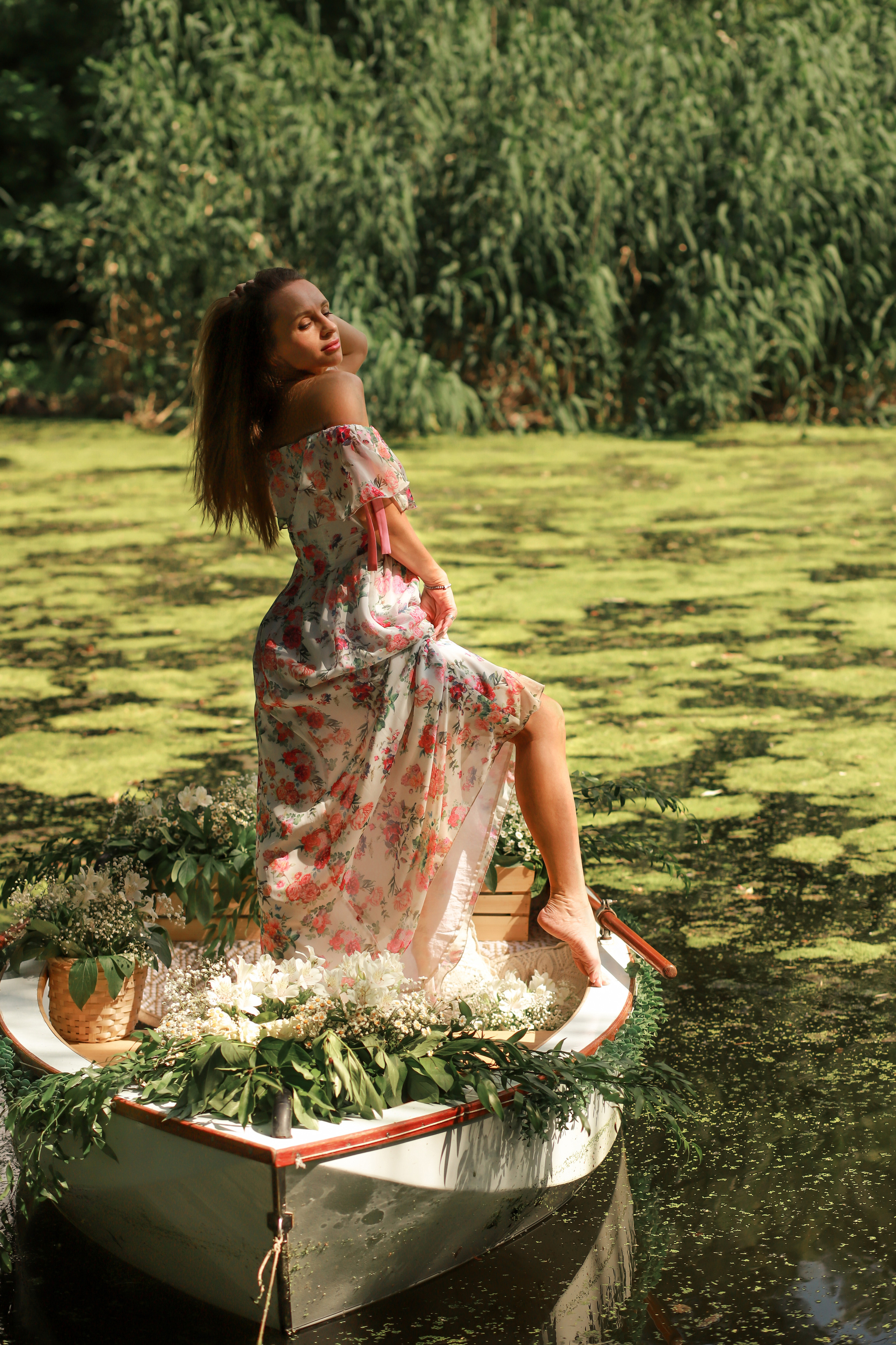 Фотопроекты «Лодка цветов». Свадебный фотограф Волгоград, Волжский