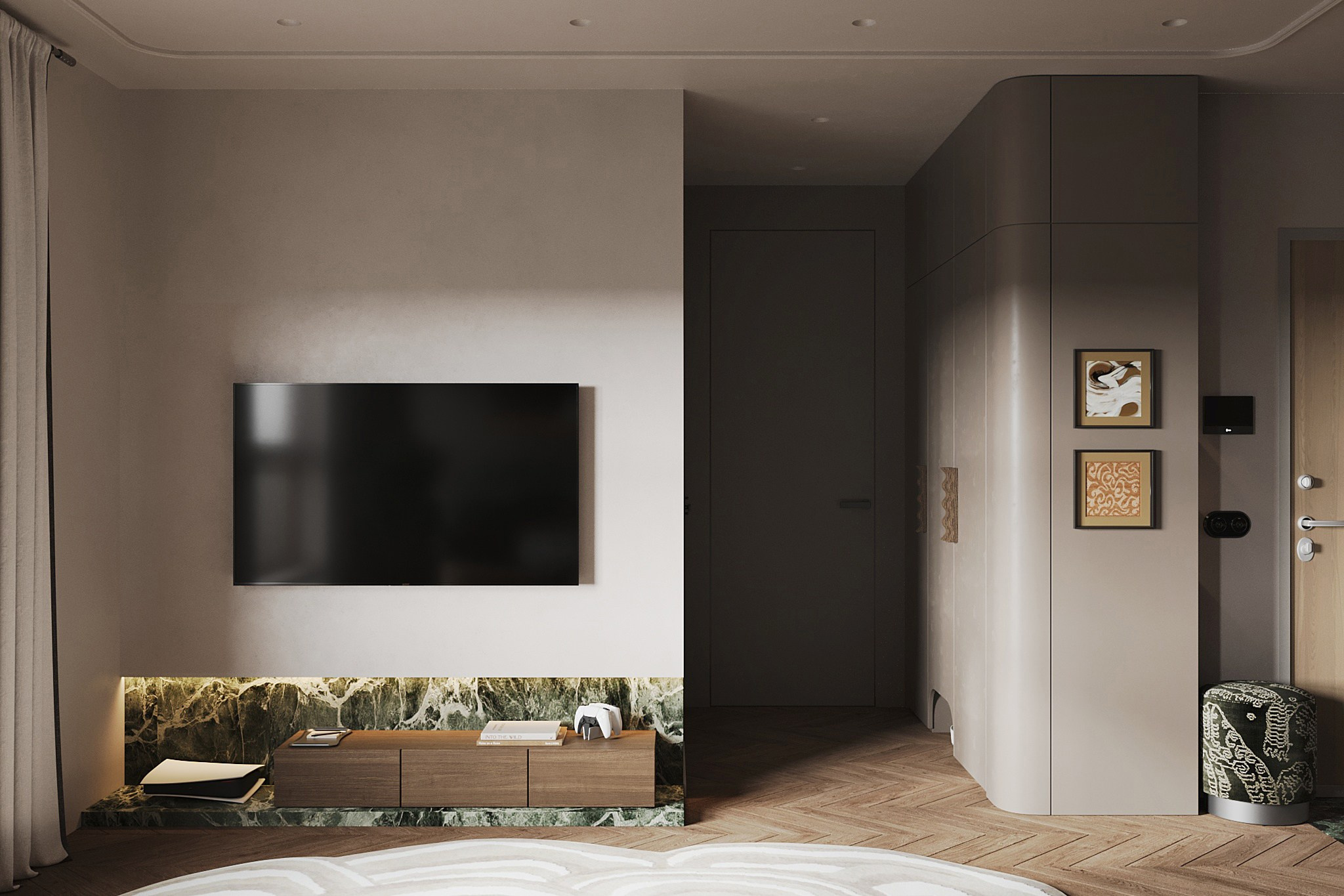 Халвичный раф. MIRRO STUDIO Дизайн интерьера и реализация под ключ Варшава