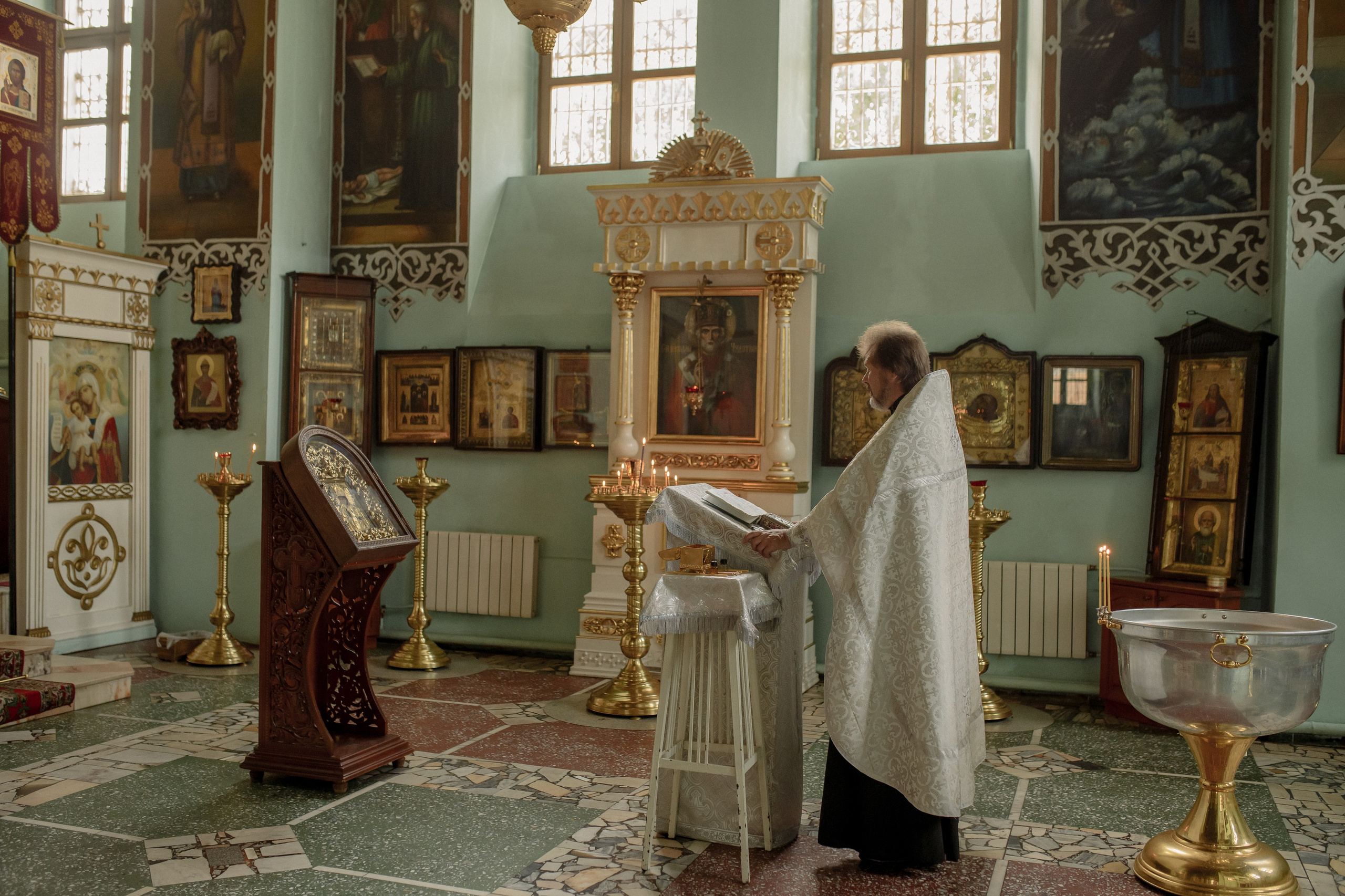 Крещение Юлечки. Фотограф Мария Стрелкова