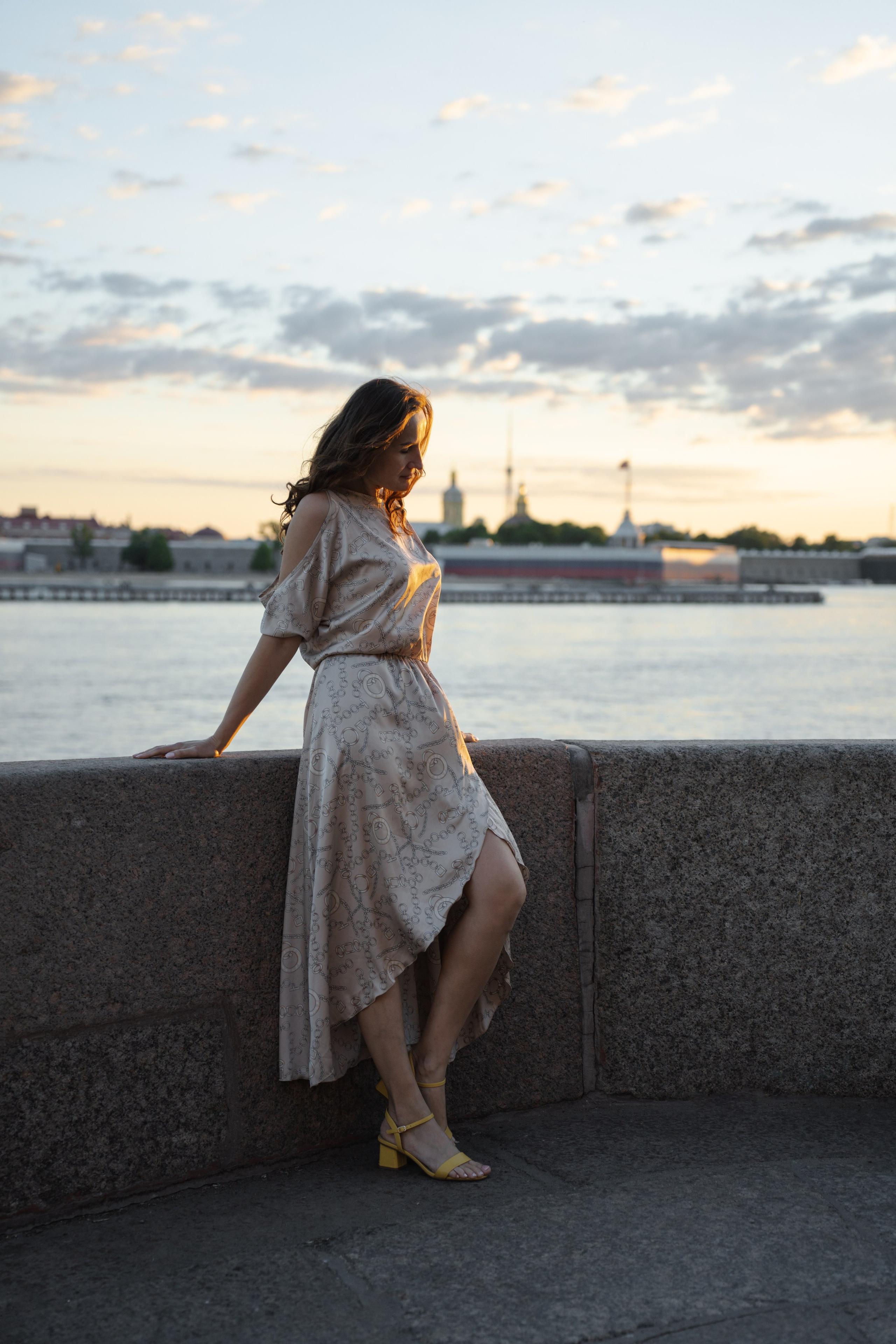 Рассвет и разводные мосты. Фотограф Оксана Шавва