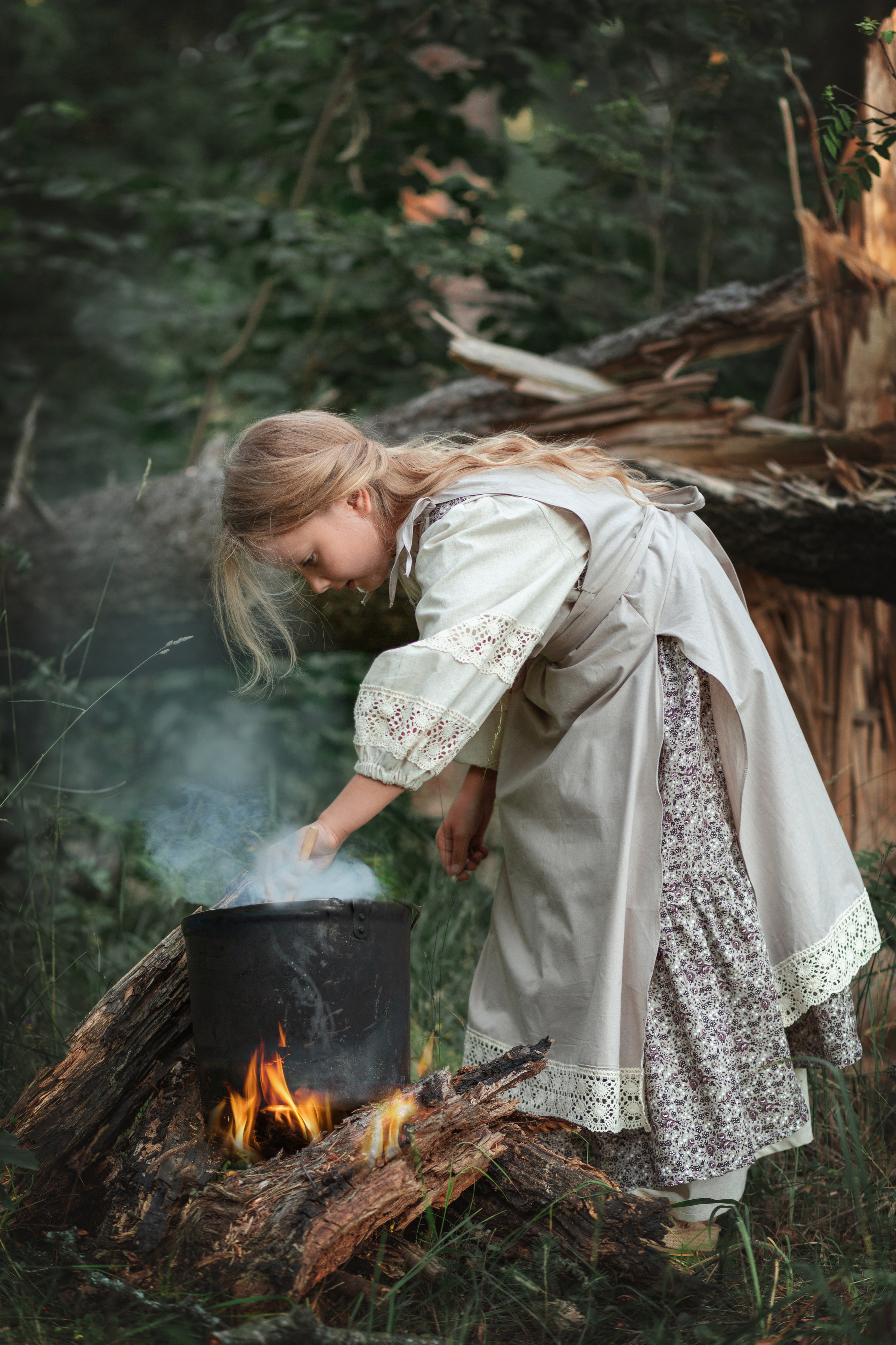 Сказка о лесной колдунье. Актерское и модельное портфолио. Фотограф в Москве Екатерина Коломеец