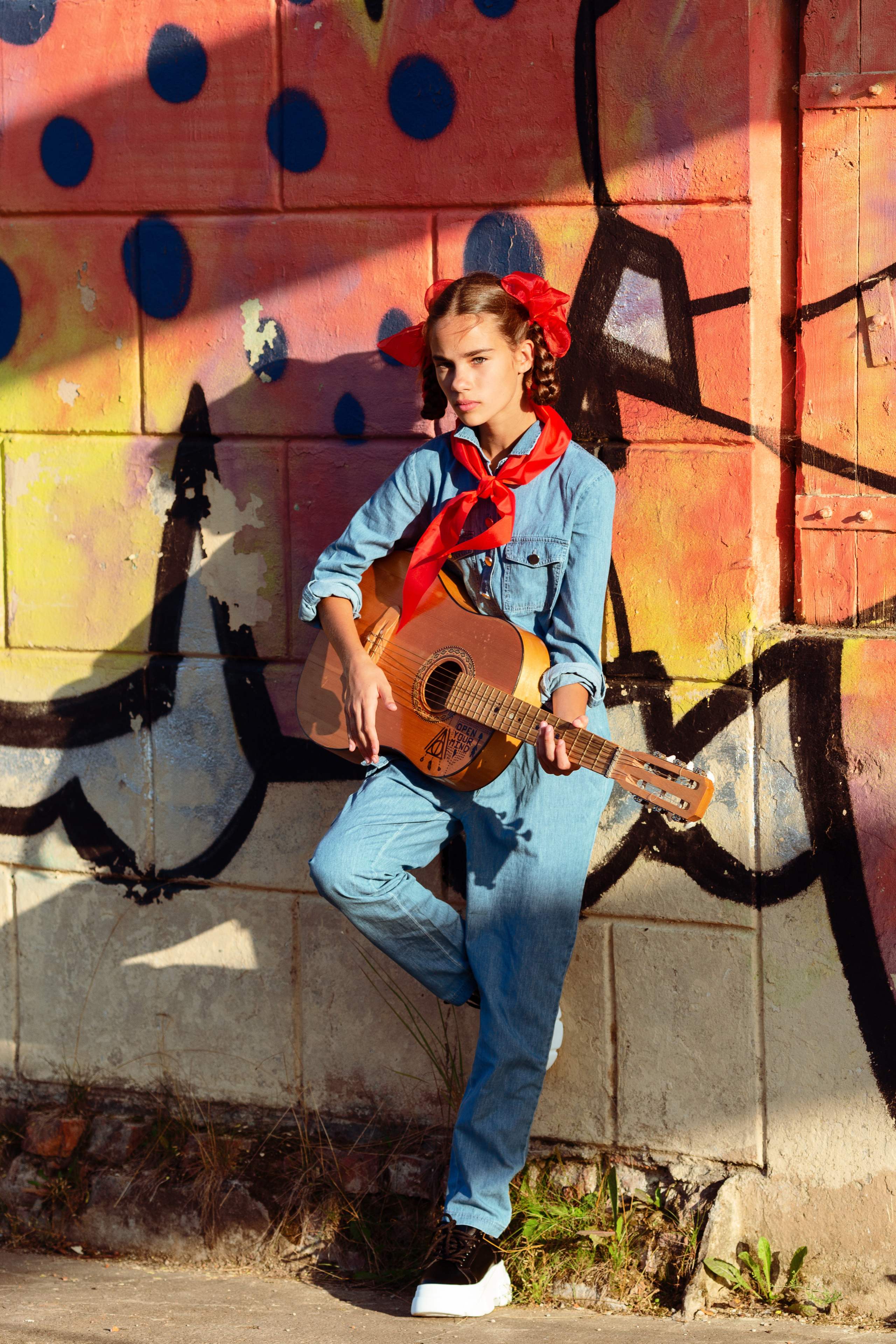 Закат на заброшенной ГЭС. Актерское и модельное портфолио. Фотограф в Москве Екатерина Коломеец