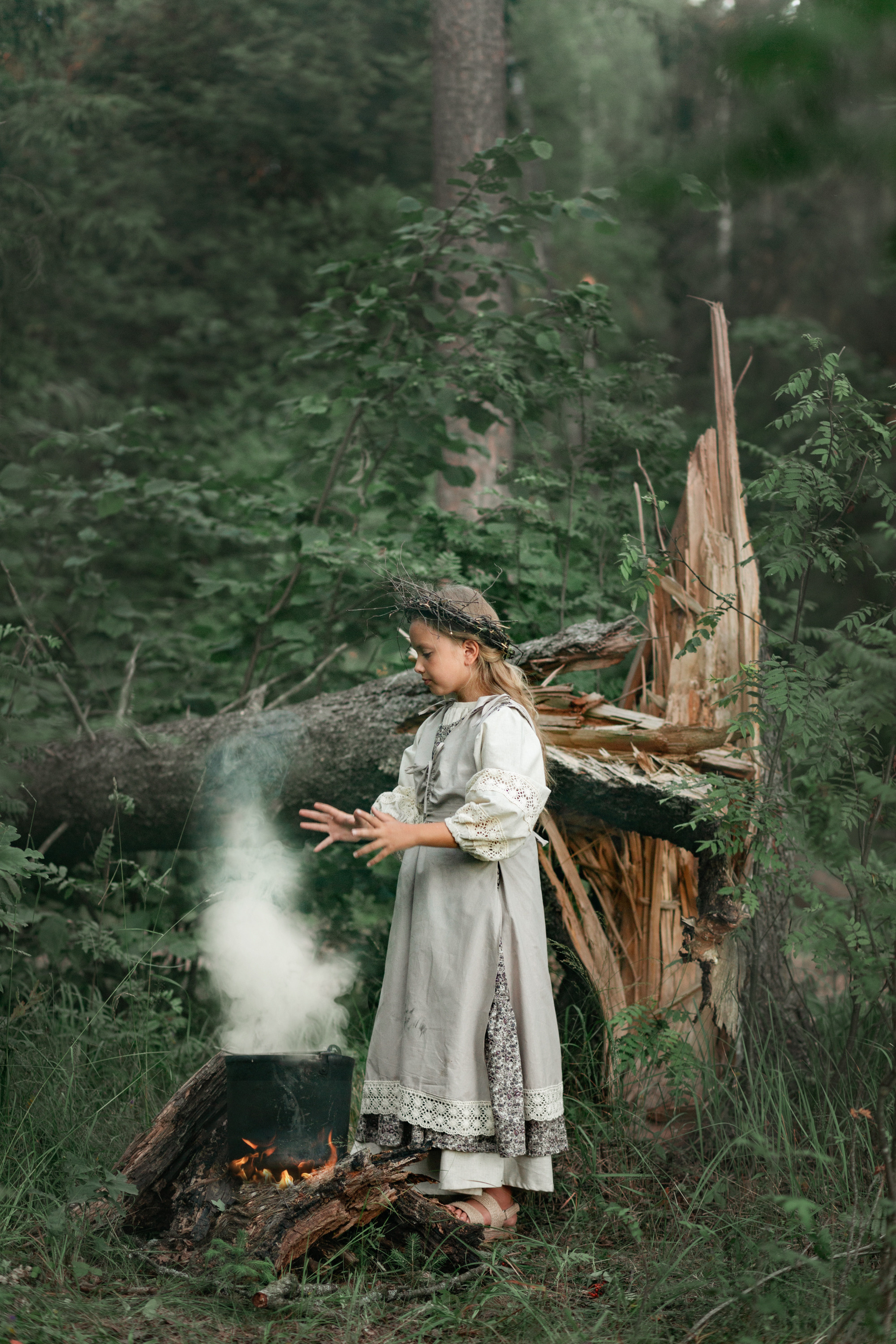 Сказка о лесной колдунье. Актерское и модельное портфолио. Фотограф в Москве Екатерина Коломеец