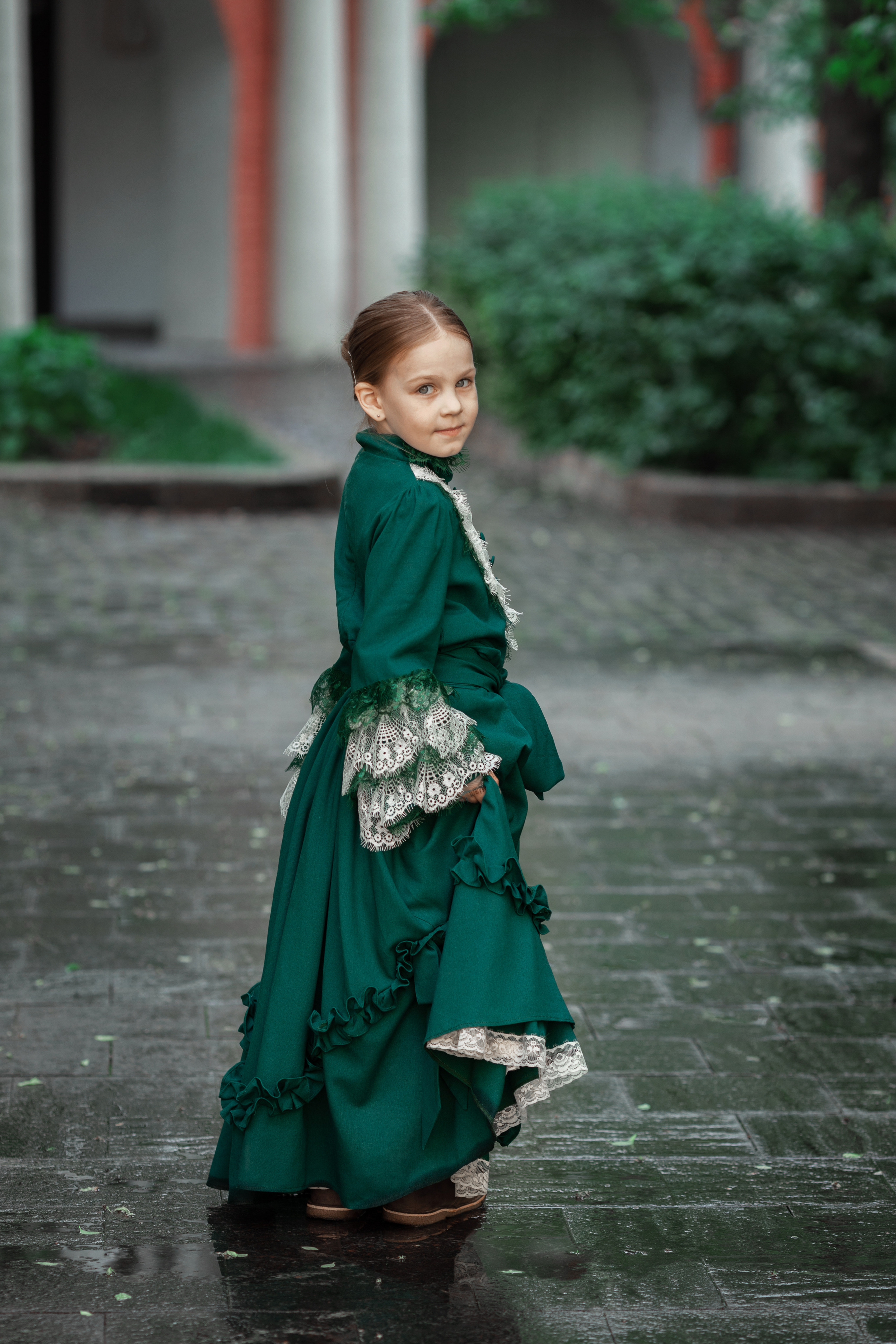 Евдокия на машине времени. Актерское и модельное портфолио. Фотограф в Москве Екатерина Коломеец