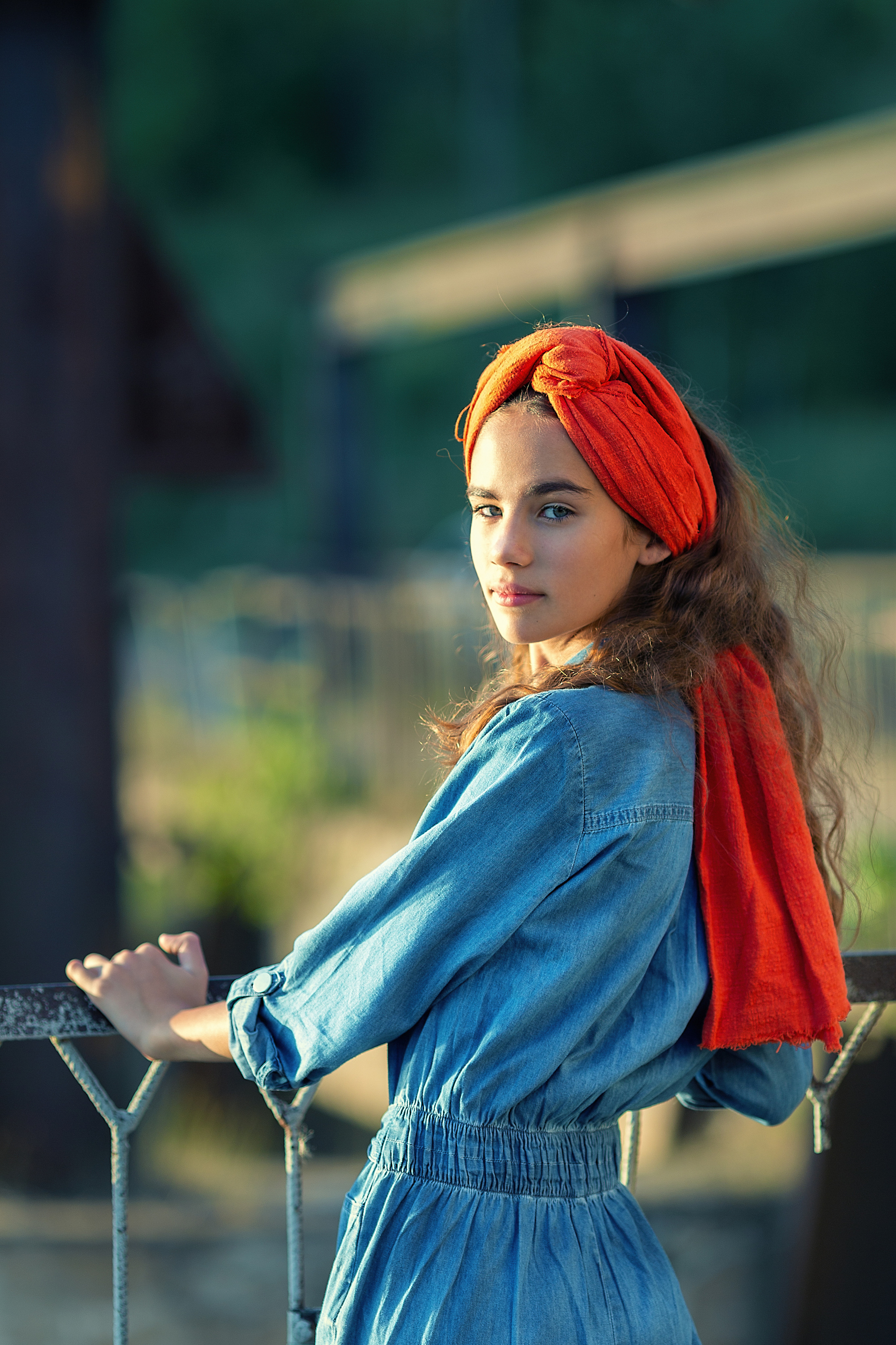 Закат на заброшенной ГЭС. Актерское и модельное портфолио. Фотограф в Москве Екатерина Коломеец