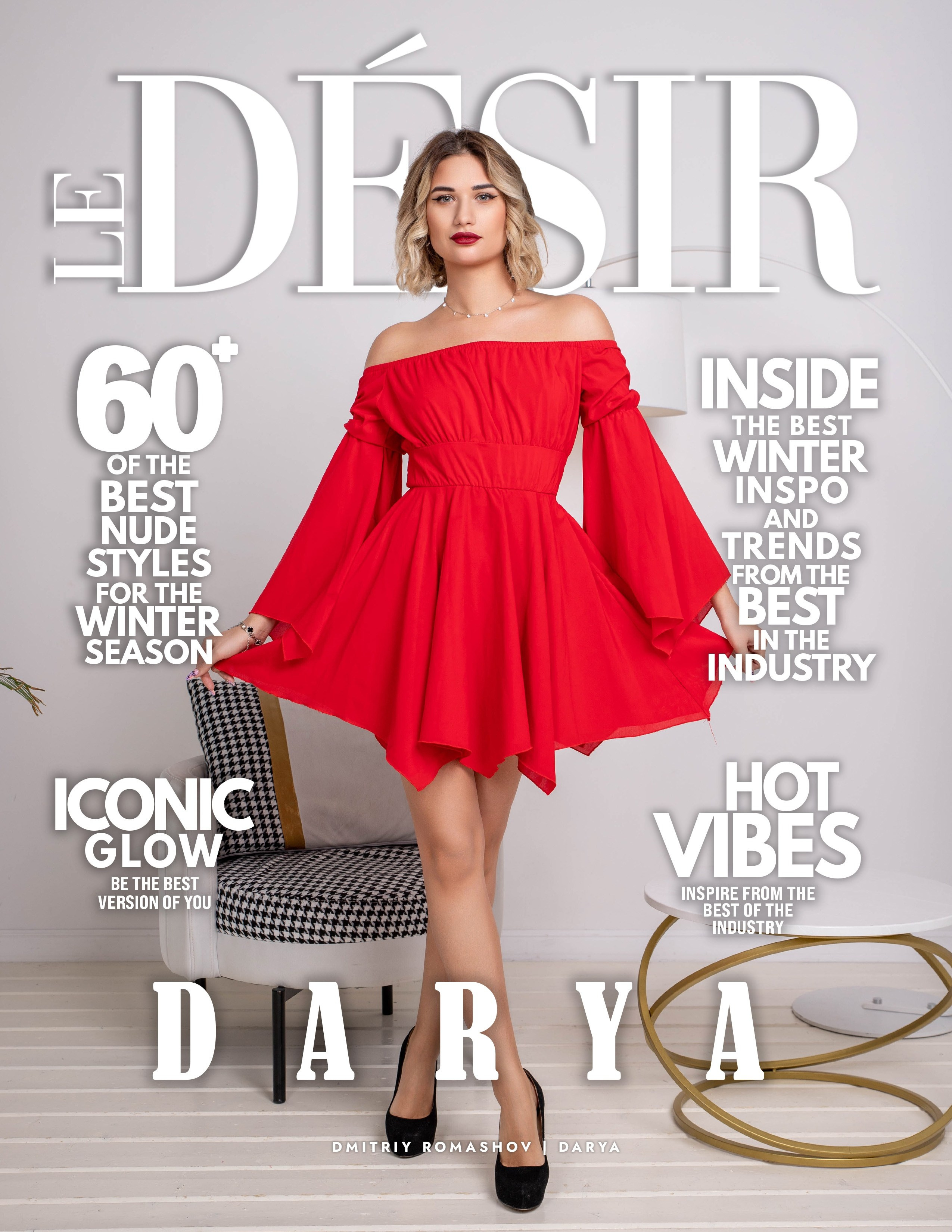 Обложки журналов. Фотограф в Москве Дмитрий Ромашов