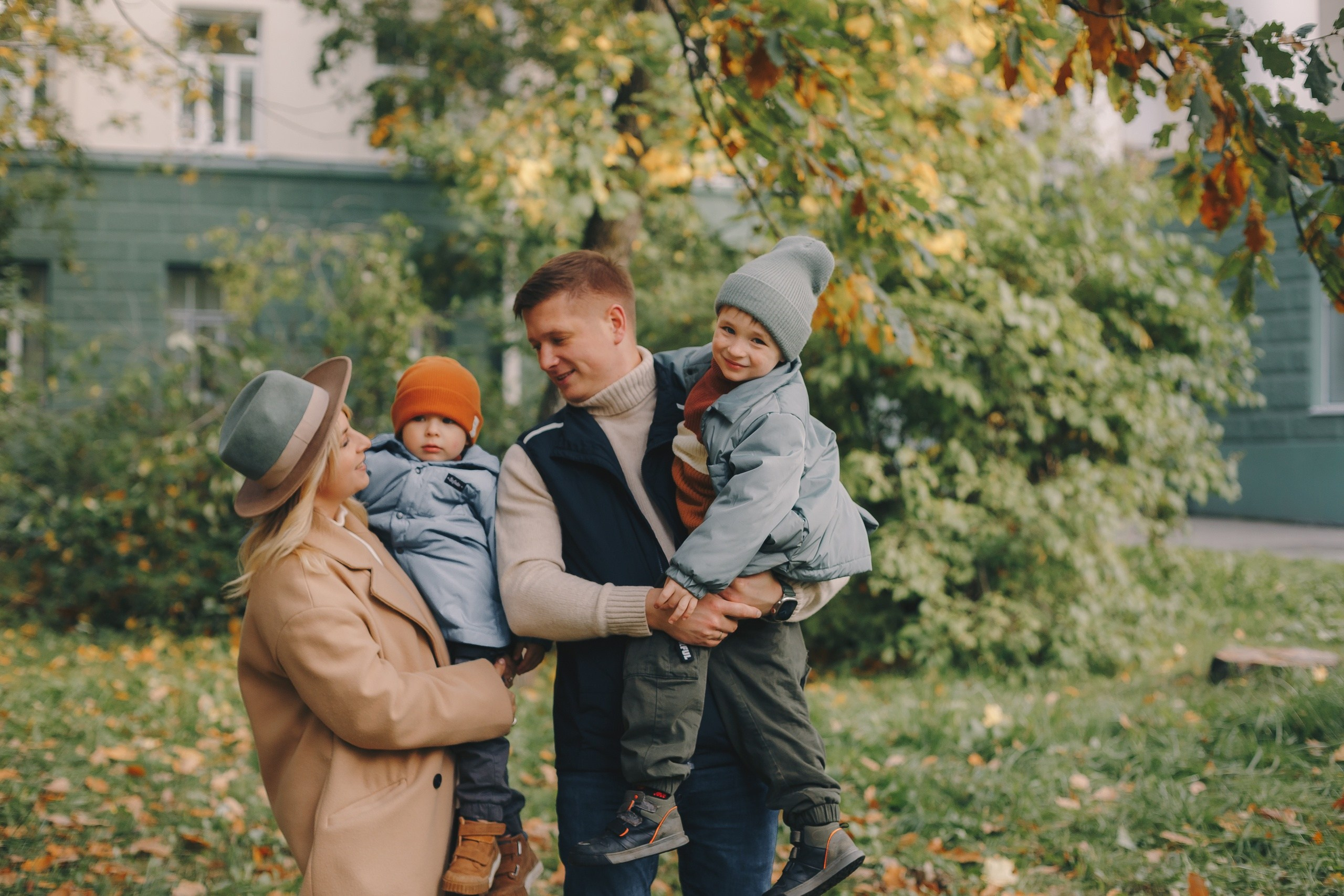 Осенняя фотосессия в парке. Фотограф Евгения Мальцева, Архангельск