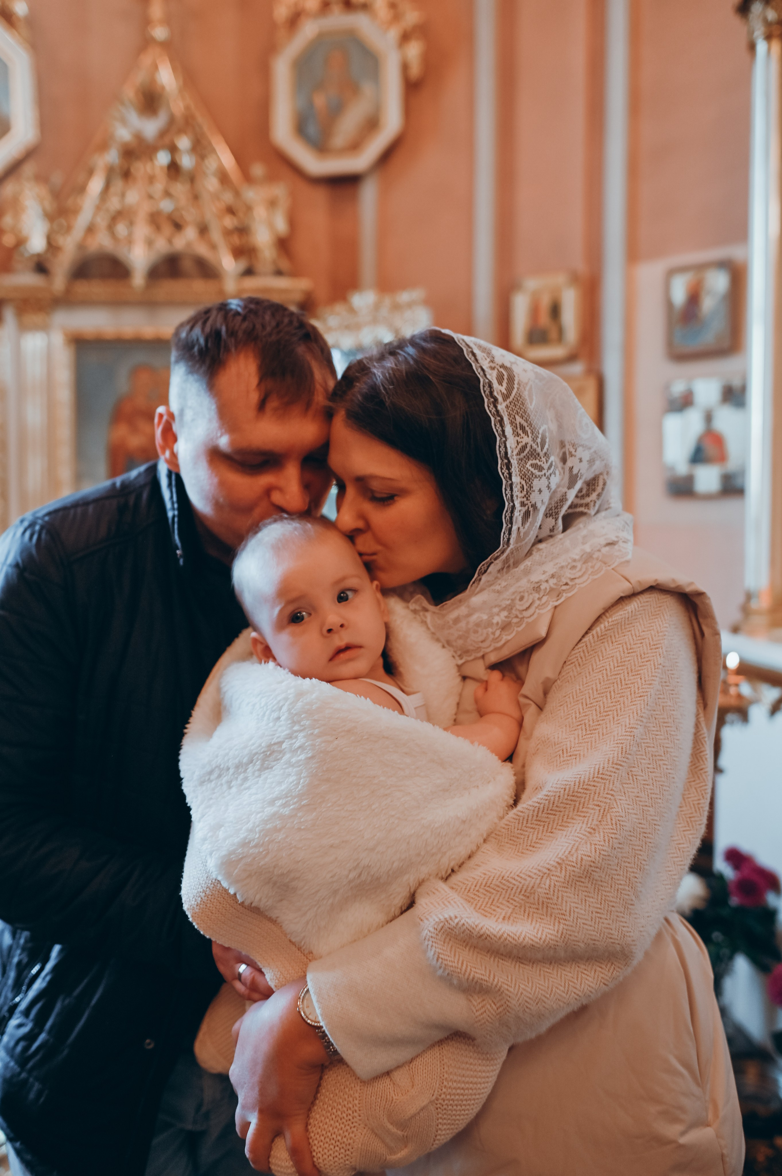 Крещение Любочки. Семейный и свадебный фотограф в Санкт-Петербурге Яна