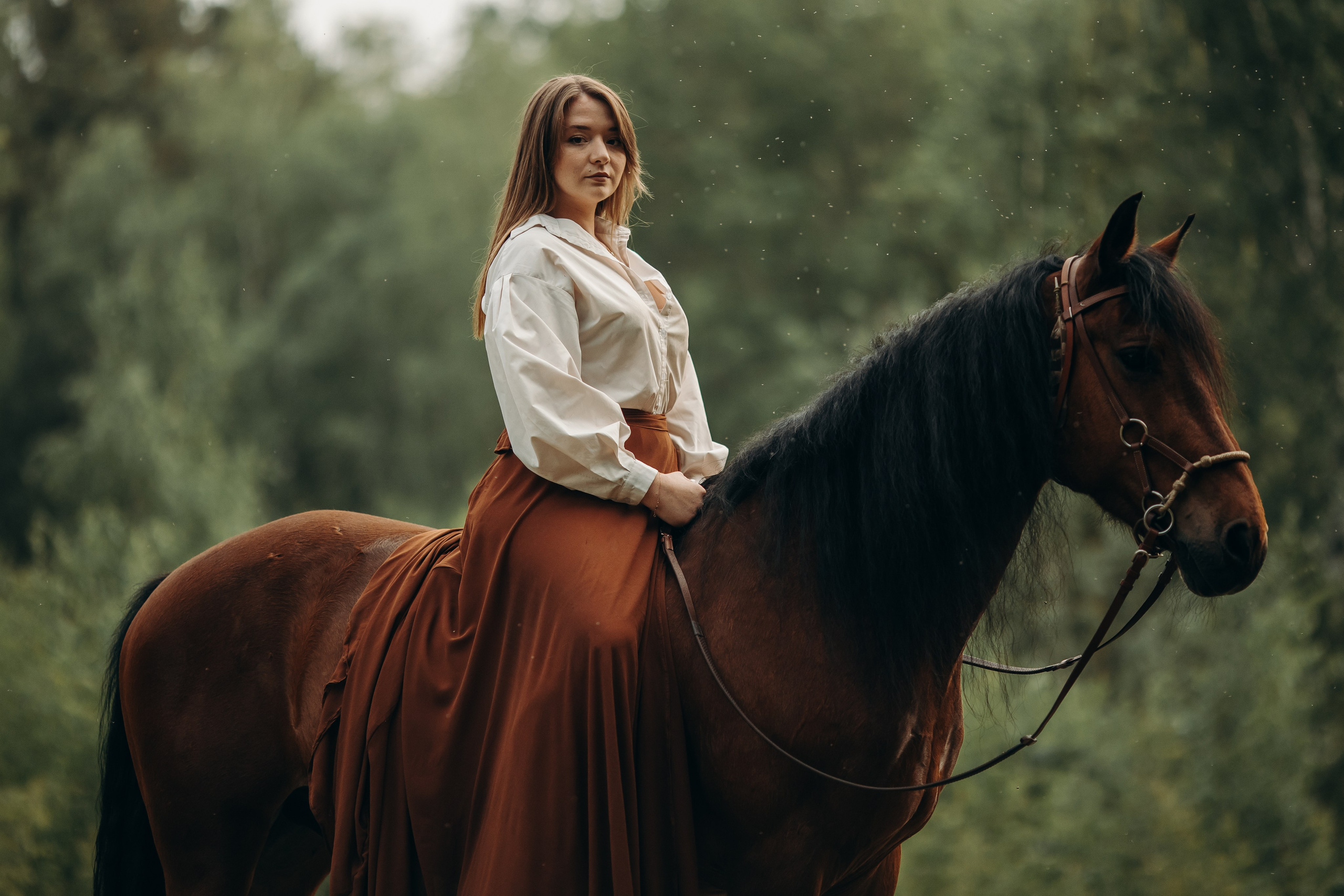 Ксения и Талисман. Анна Молчанова конный фотограф в Тюмени | фотосессии с лошадьми Тюмень