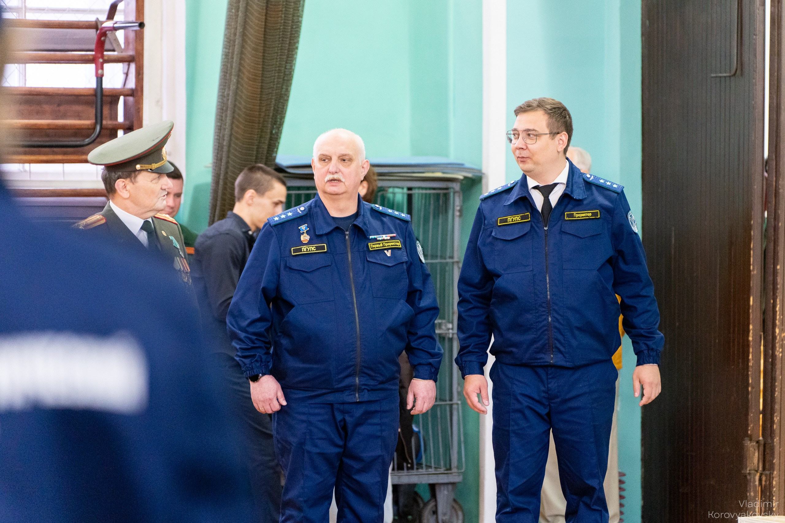 Торжественное закрытие курса военной подготовки. Фотограф Владимир Коровяковский