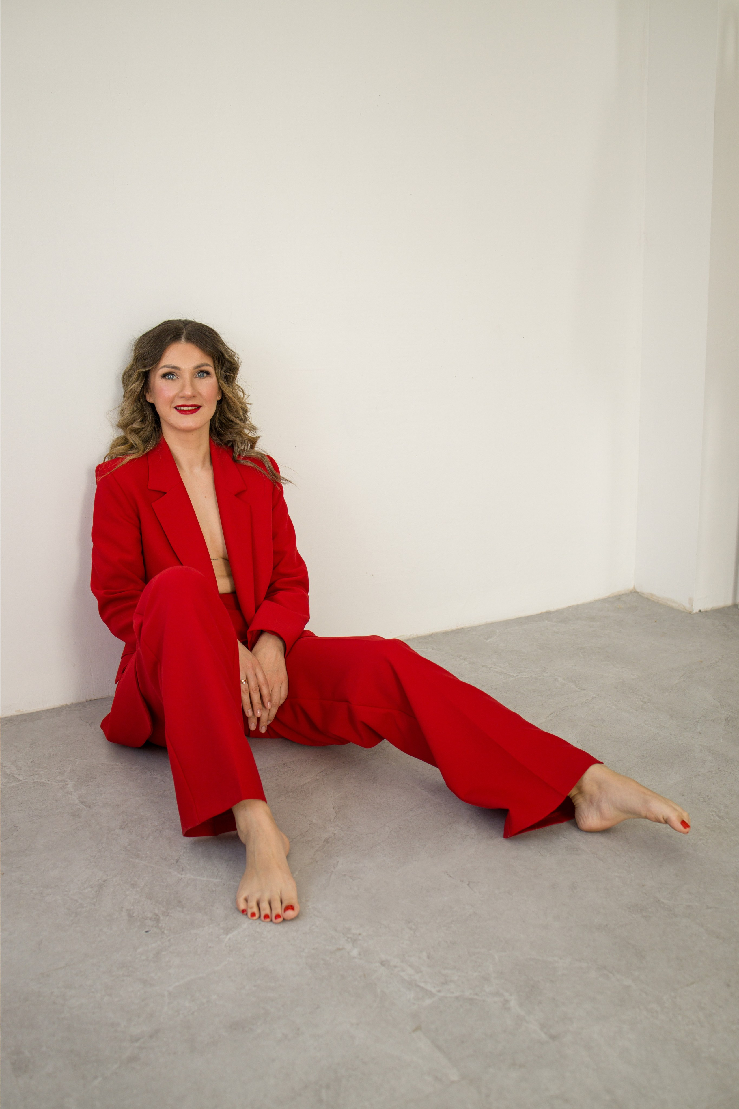 Lady in red. Художественная фотография