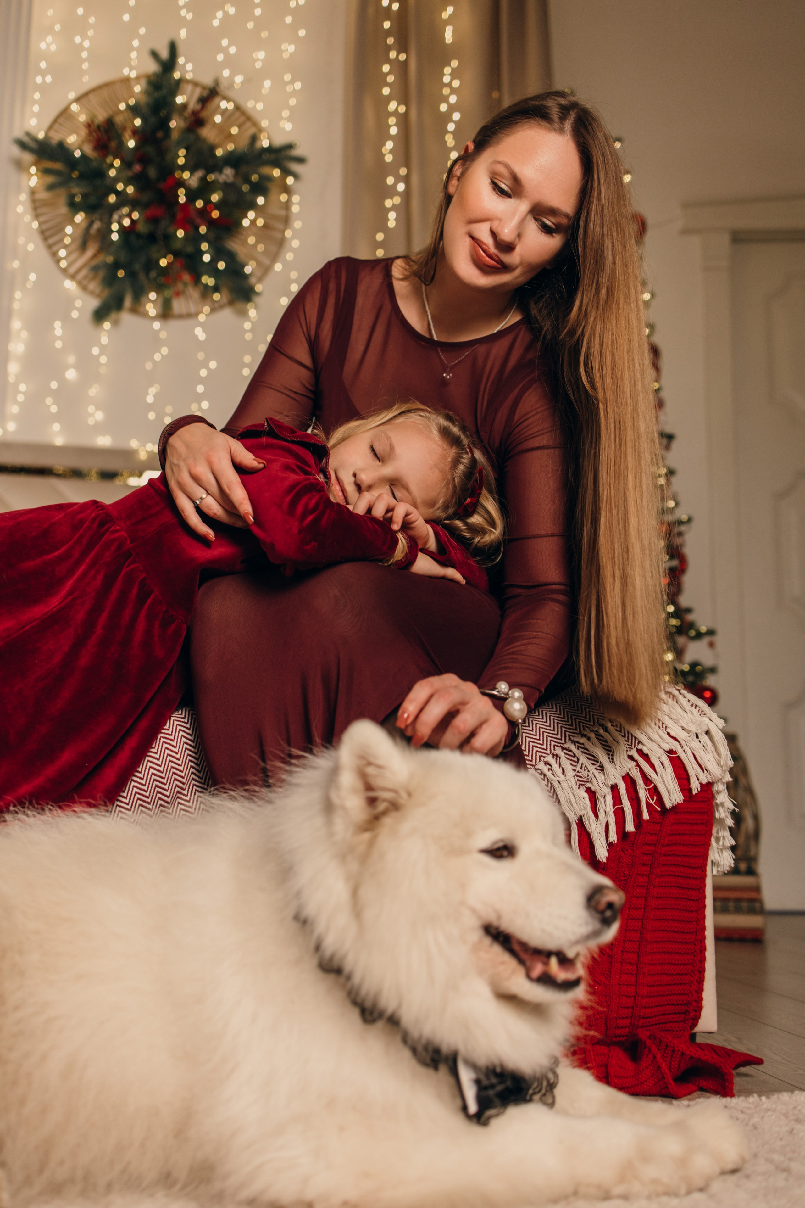 Новогодний самоед. Коновалова Ольга | фотограф в Пензе и Заречном