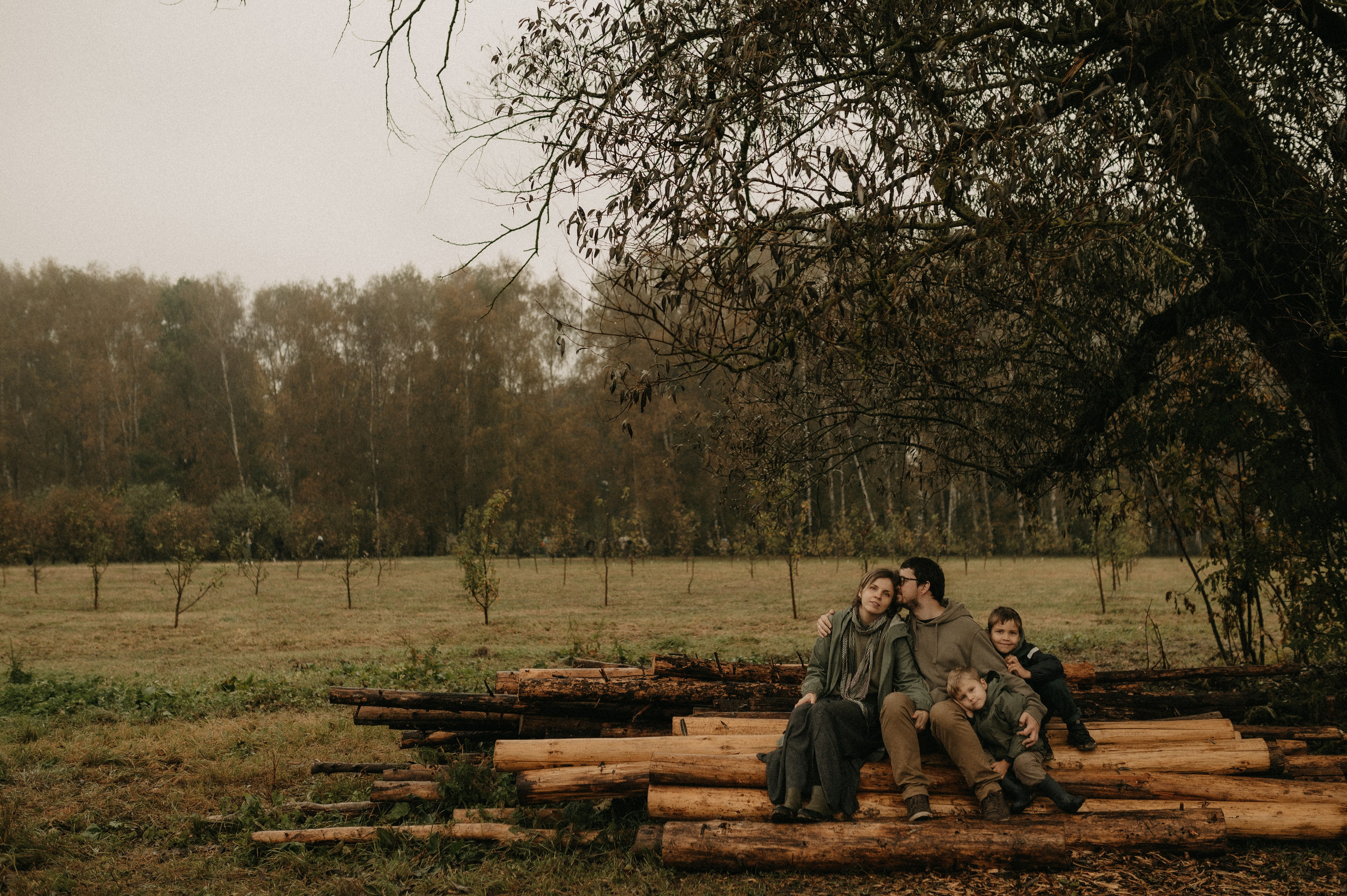 Алина, Лёша, Рома и Мирон. Семейный фотограф в Новомосковске, Туле и Москве Ольга Бубликова