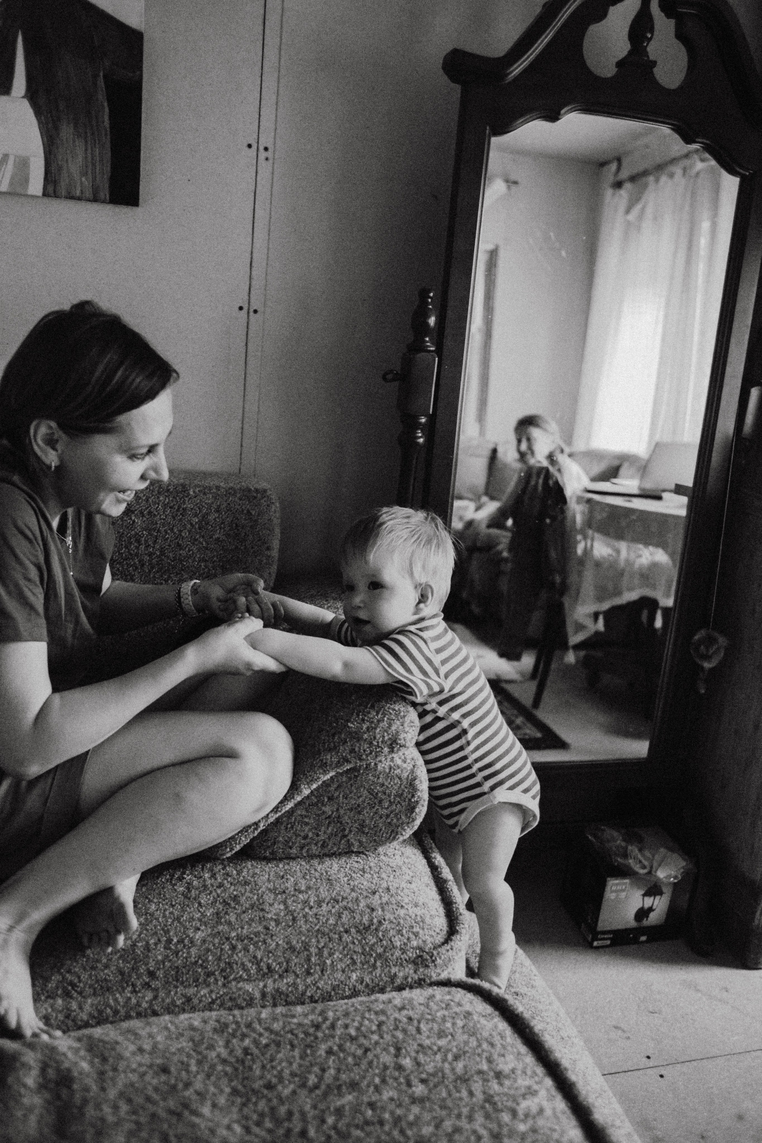 Сева у бабушки. Фотограф в Нижнем Новгороде