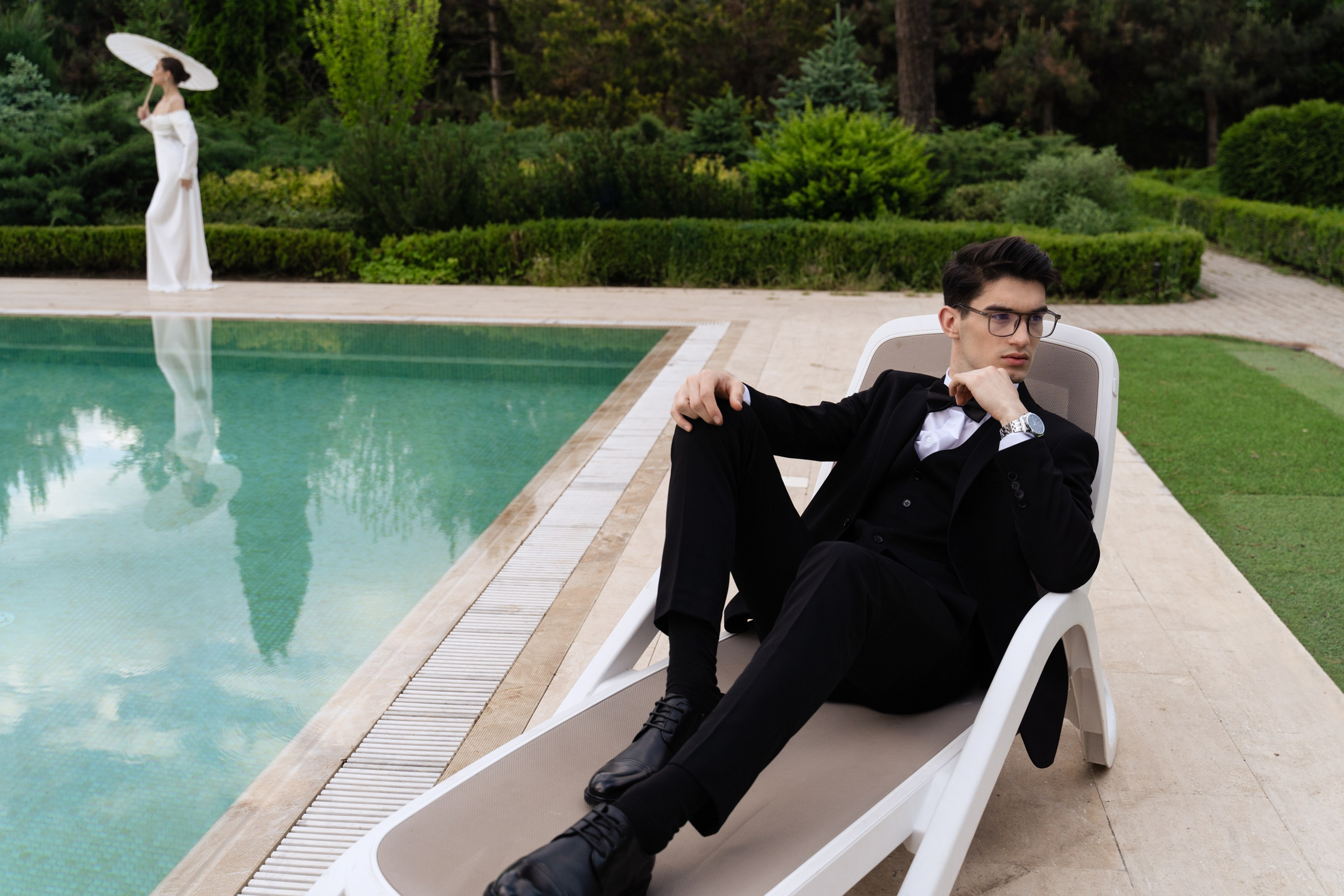 Черно-белый взрослый, детский портрет. Портретный фотограф в Краснодаре Валерия Матирная