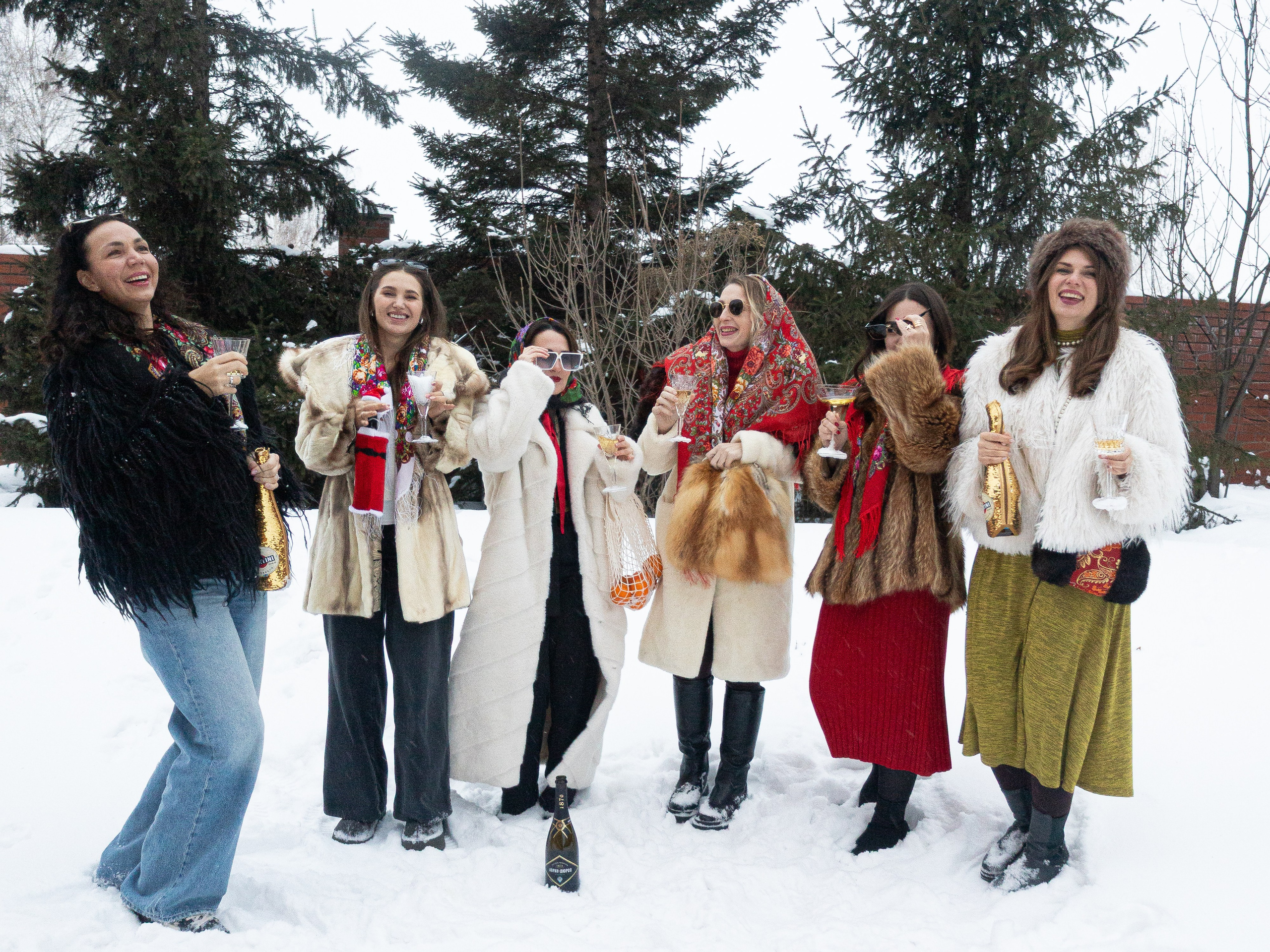Новогодний Девичник 2025/26. Фотограф Березенская Ирина в Новосибирске