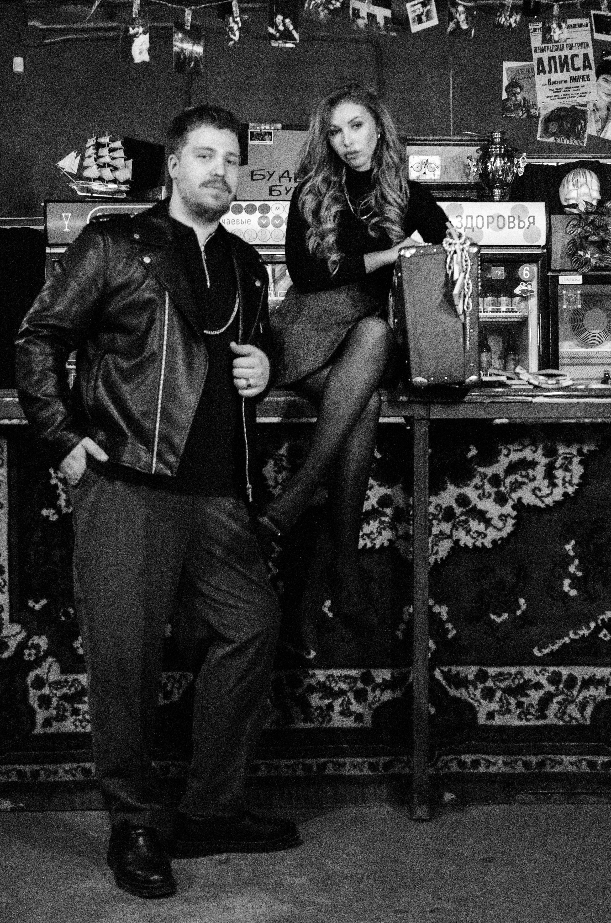 Съемка в стиле жены бандита. Фотографы в Тюмени Андрей и Лидия Войвод