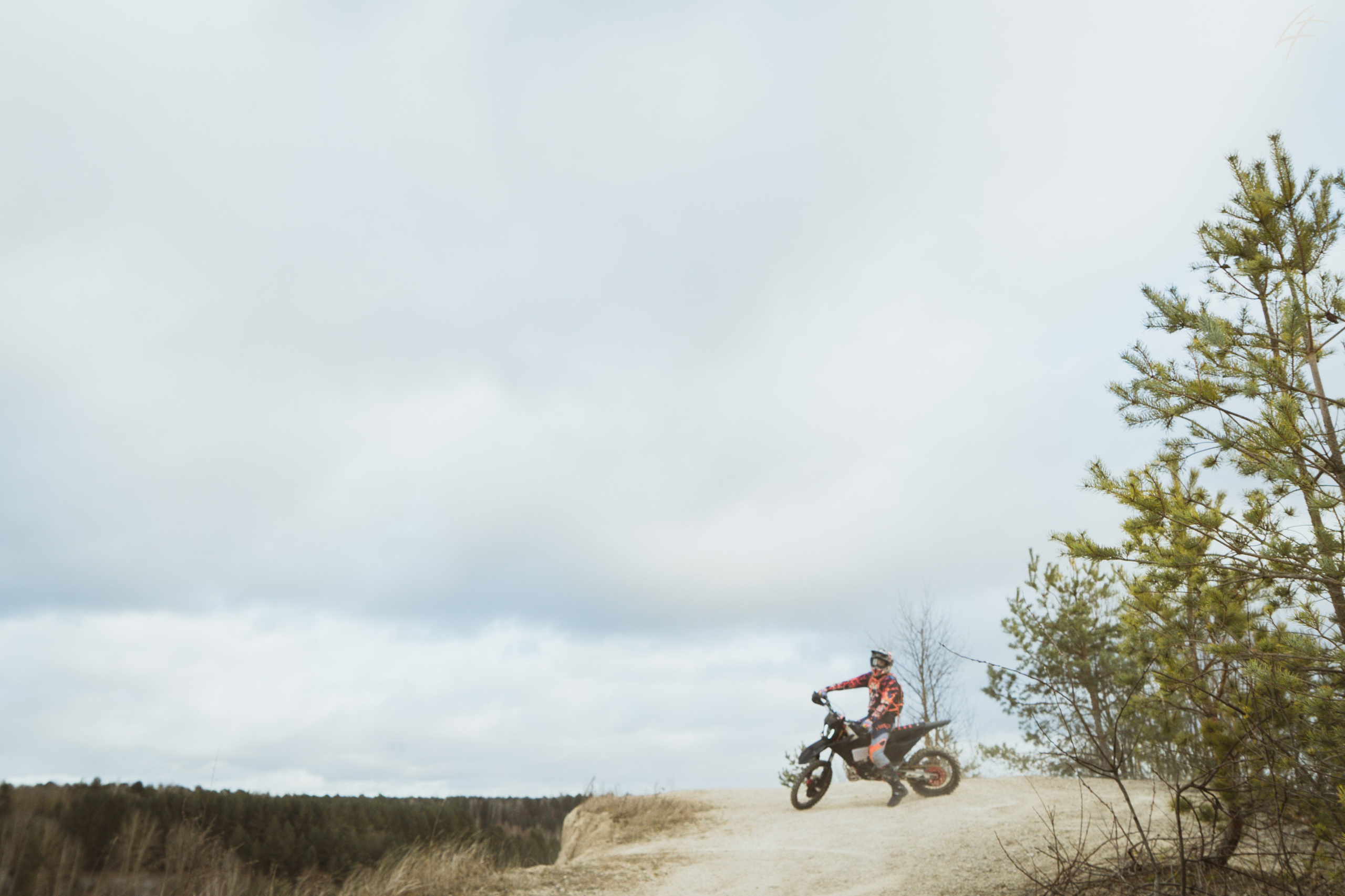 Мотокросс на Ланьшинском карьере. Лиза Фирстова