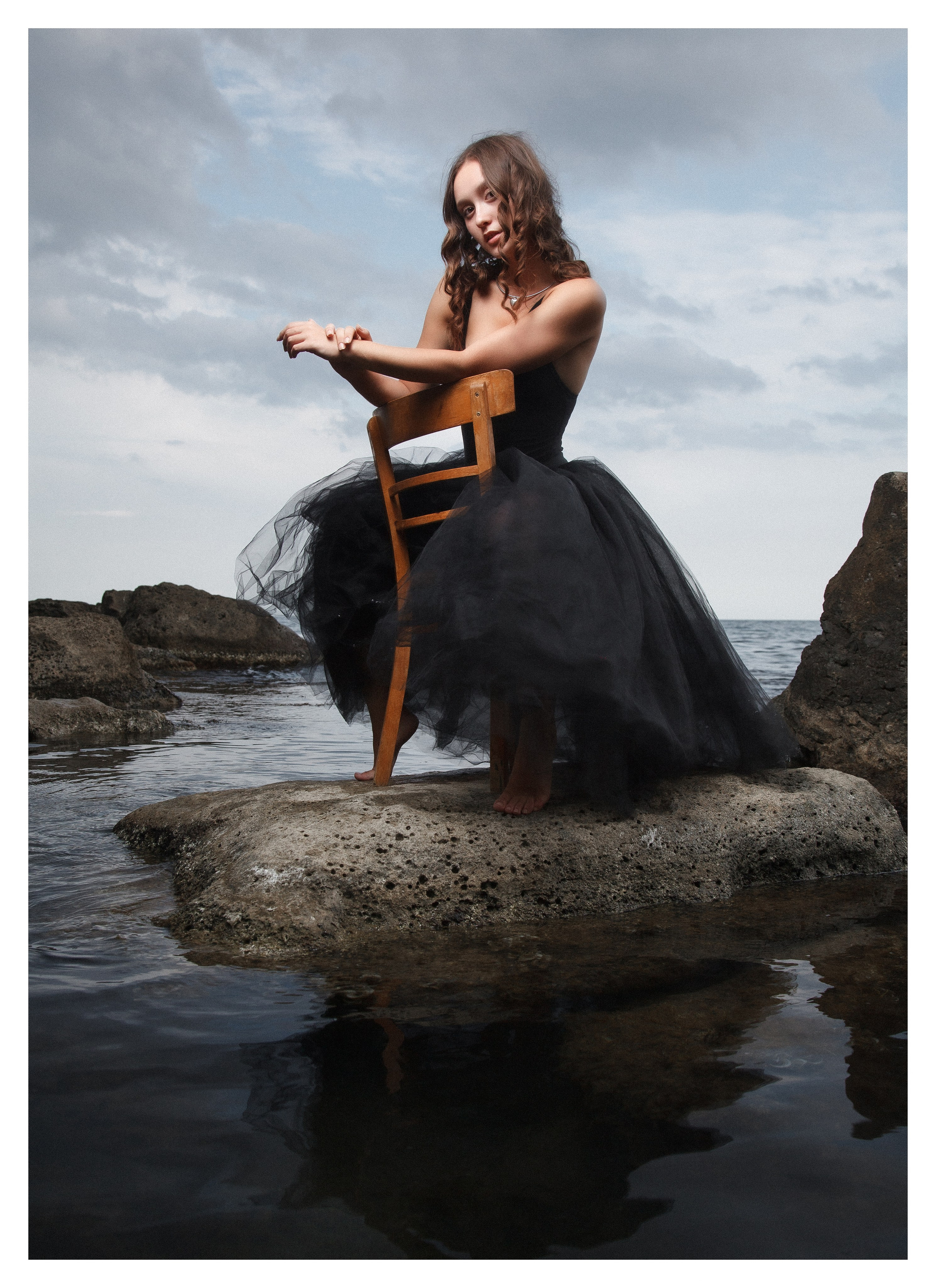 Лиза ЛИСТОПАД. портрет у моря. Фотография, как она есть