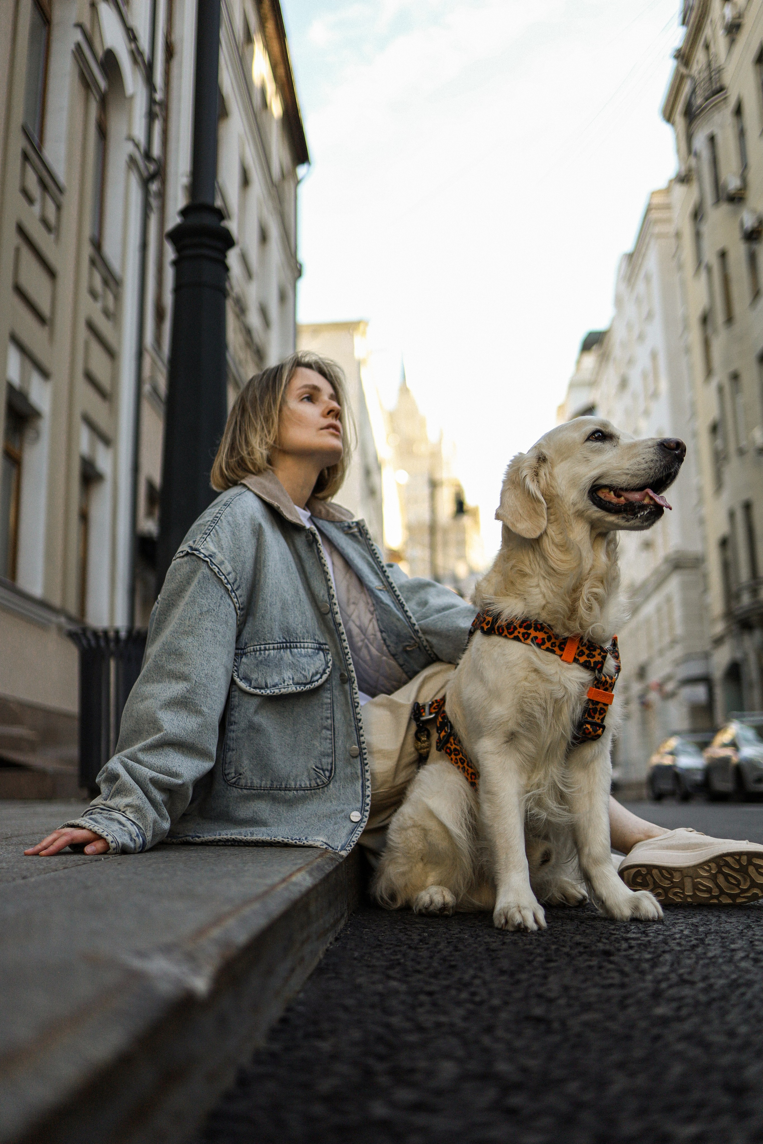 Зиз и Юля. Прогулка по Москве. Фотограф-анималист Ксения Шевцова|Москва