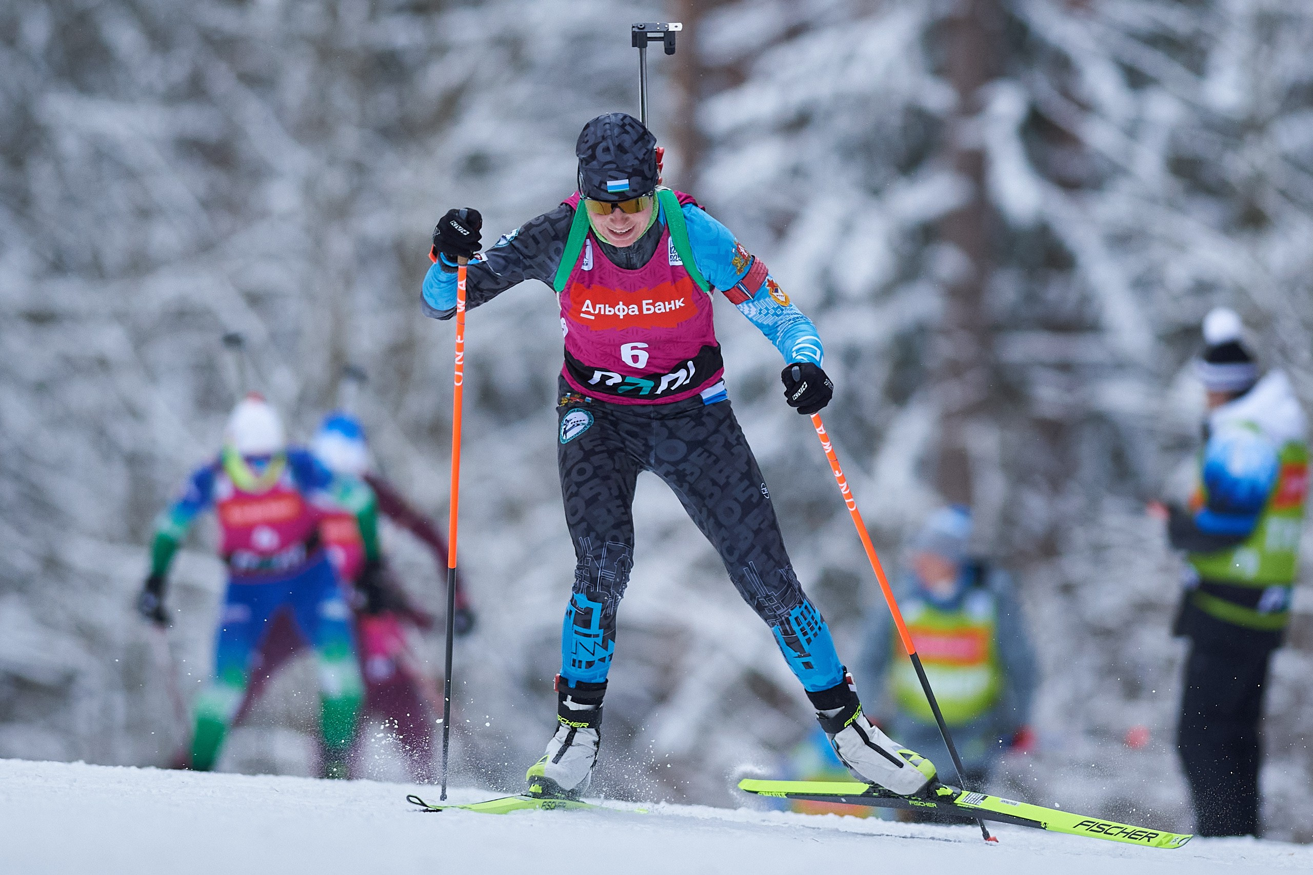 Биатлон. Чемпионат России — 2024/2025, 3-й этап, Ижевск. Ижевская винтовка. Спортивный репортажный фотограф в Ижевске Сергей Мерзляков