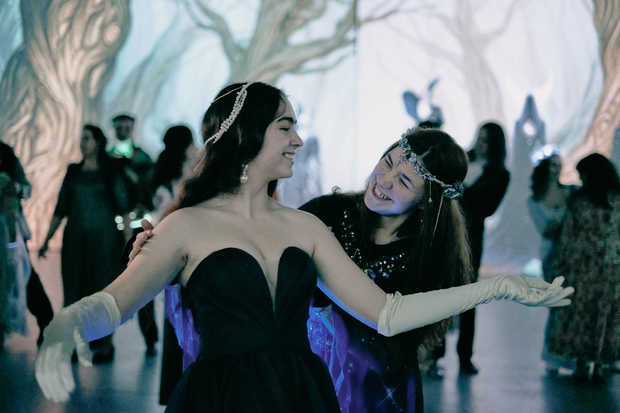 Ночь в холмах | Иммерсивный бал. Фотограф Аннё| Москва