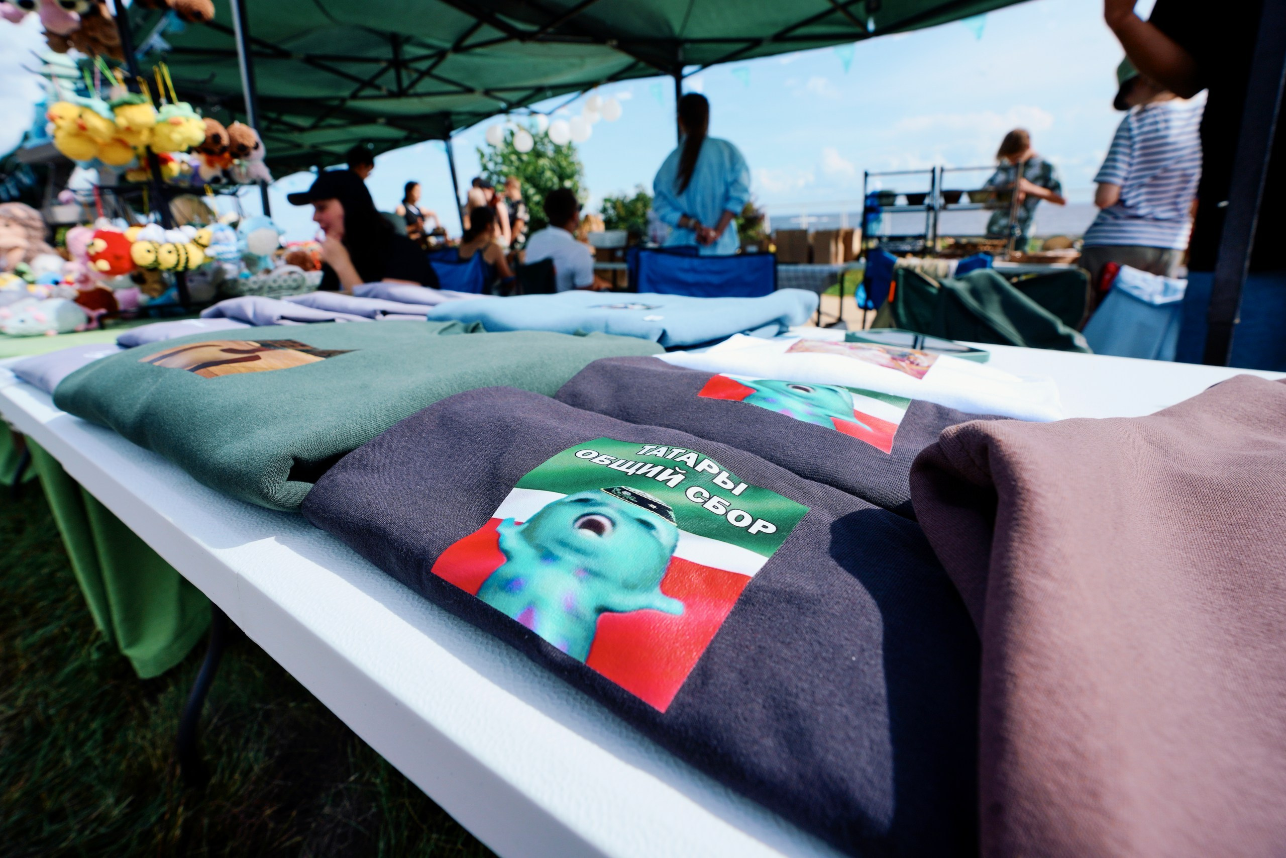 Пляжный маркет 2024, г. Лаишево. Фотограф Казань