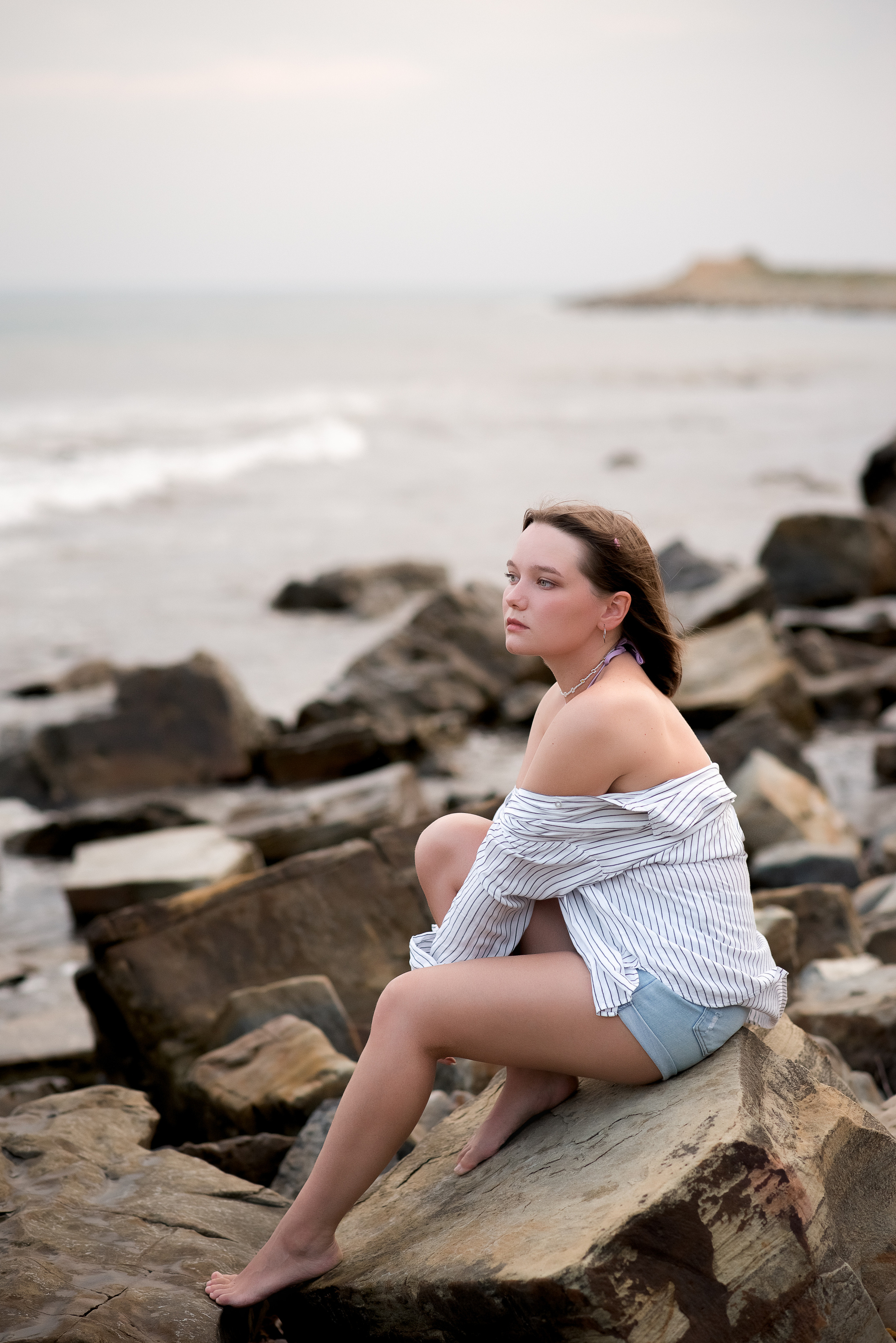 Женский портрет на берегу моря. Детский и семейный фотограф в Йошкар-Оле Светлана Кропочева