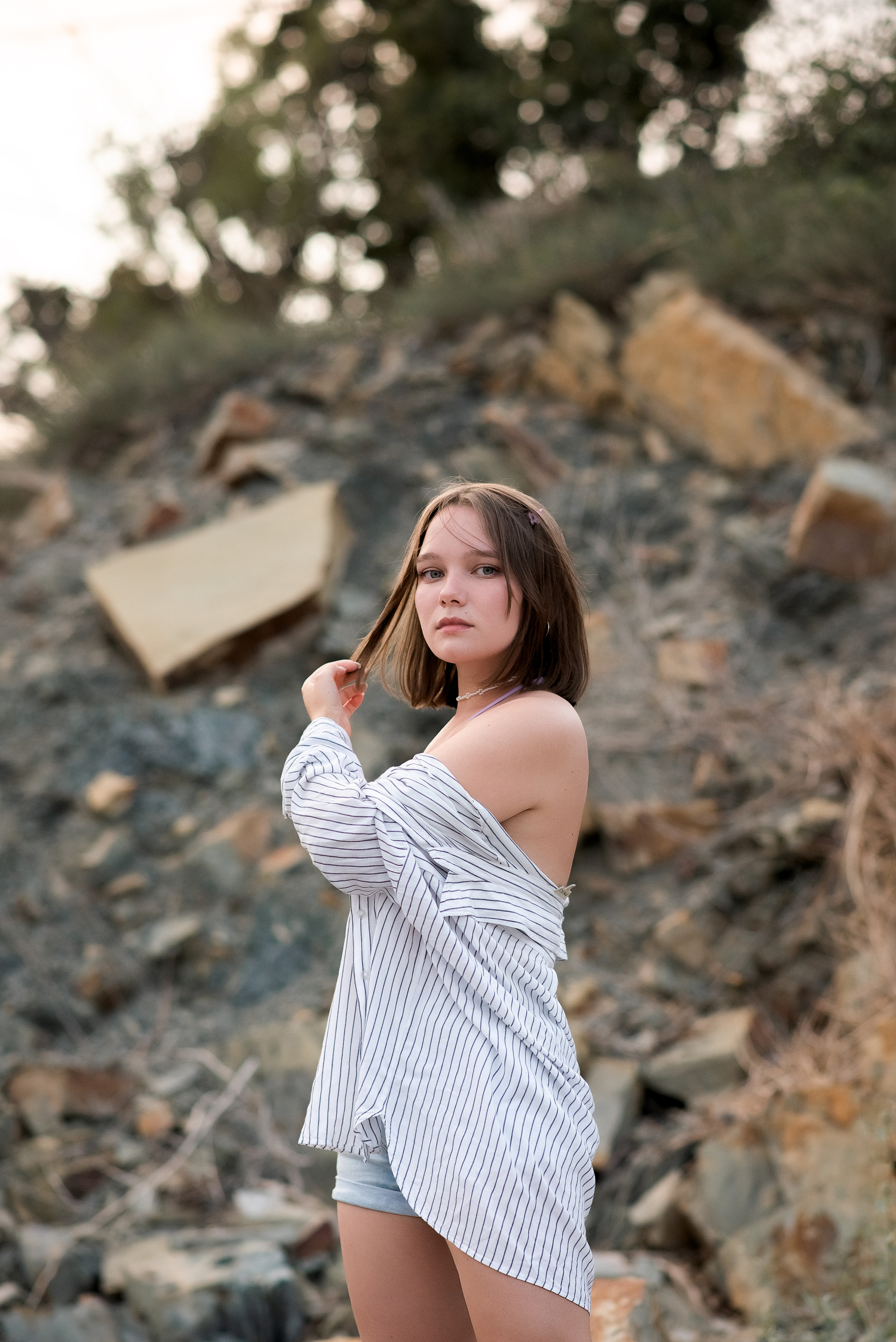 Женский портрет на берегу моря. Детский и семейный фотограф в Йошкар-Оле Светлана Кропочева