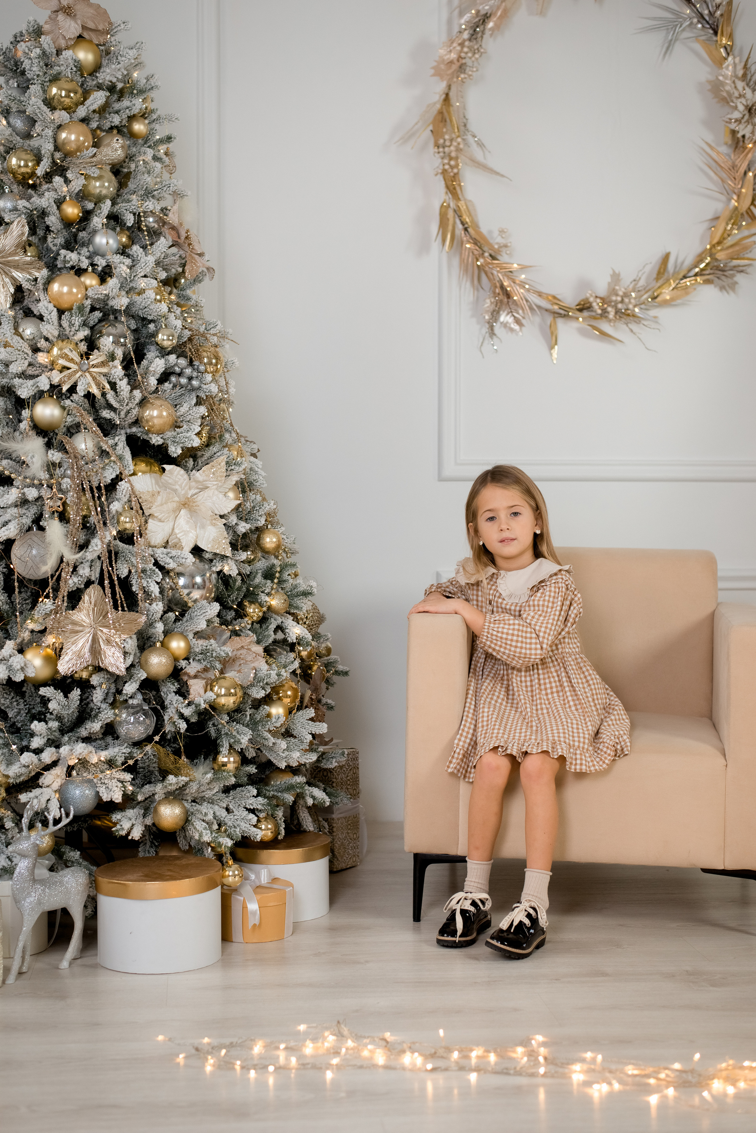 Красивая Новогодняя фотоистория мамы с дочурками. Детский и семейный фотограф в Йошкар-Оле Светлана Кропочева