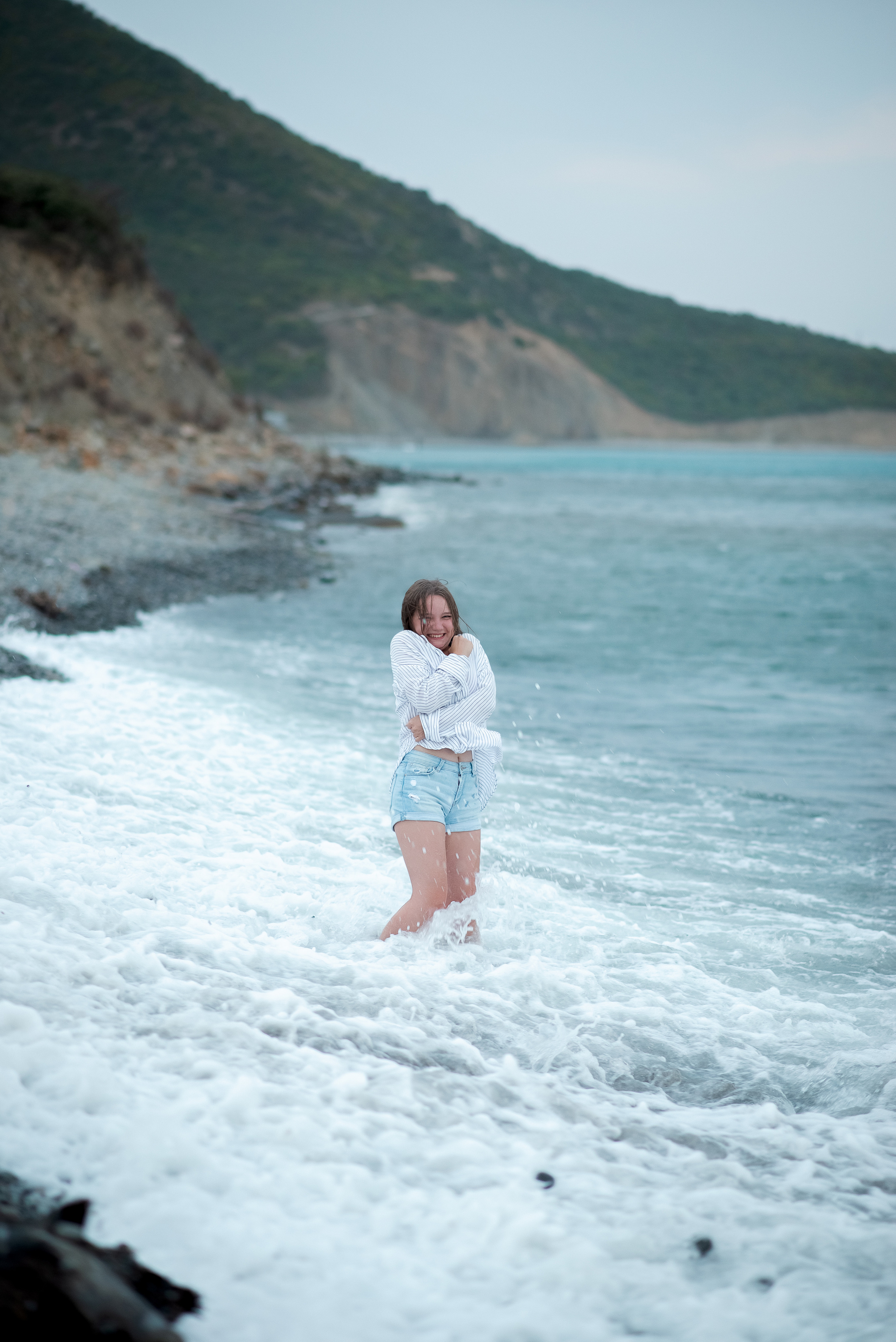 Женский портрет на берегу моря. Детский и семейный фотограф в Йошкар-Оле Светлана Кропочева